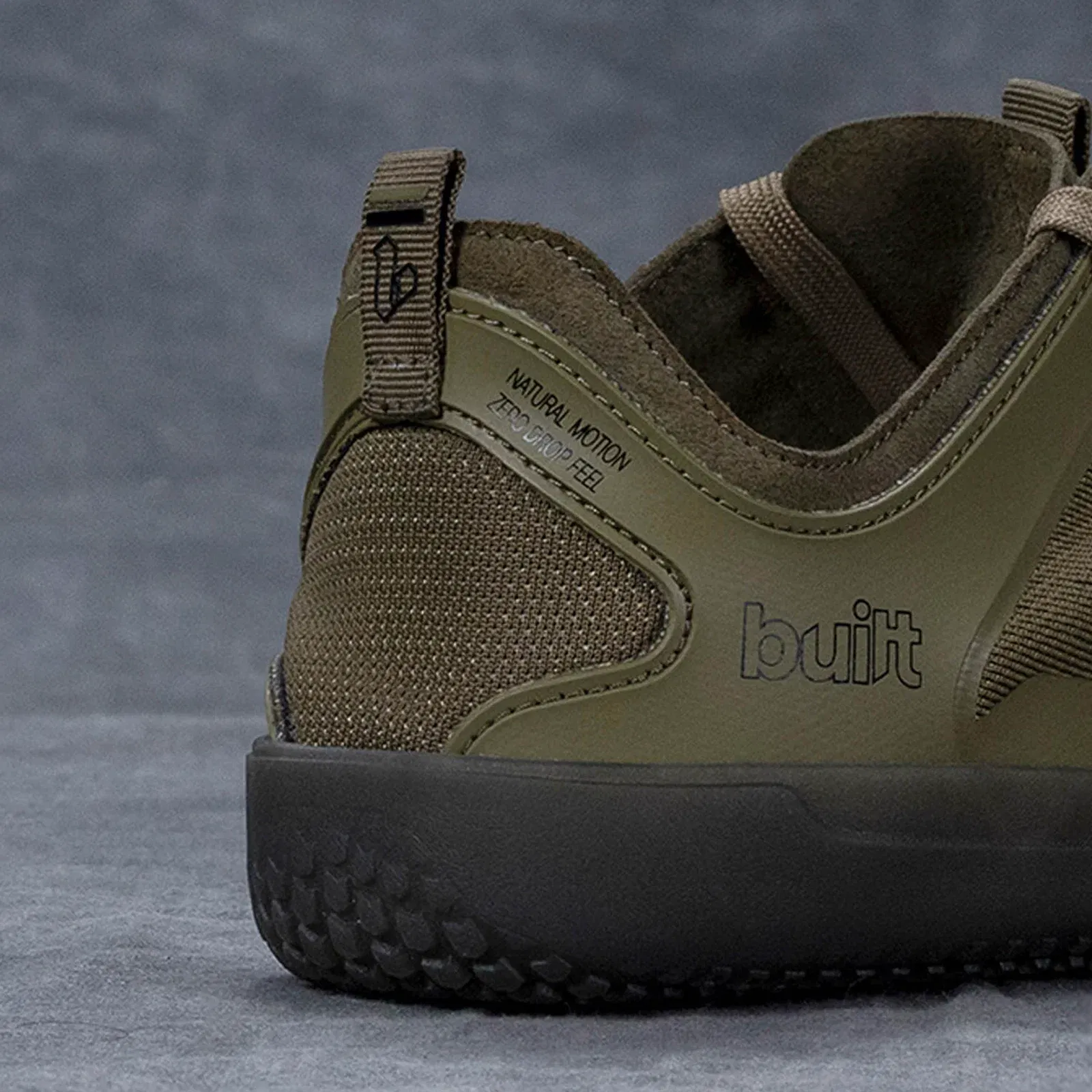 Built Natural Movement Shoe V1 Dark Khakhi