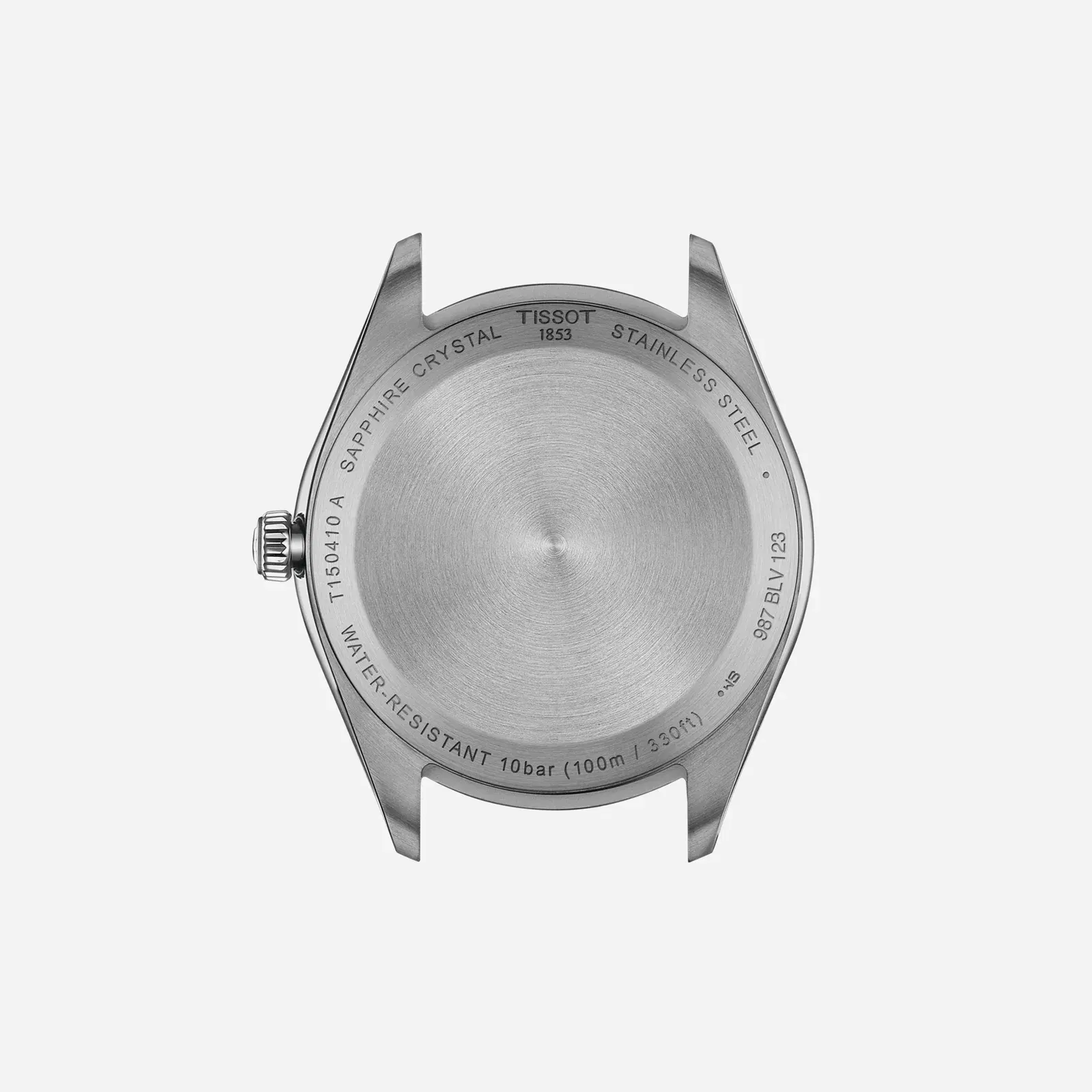 Tissot PR 100 40 mm White Dial Silver & Yellow Gold PVD Watch