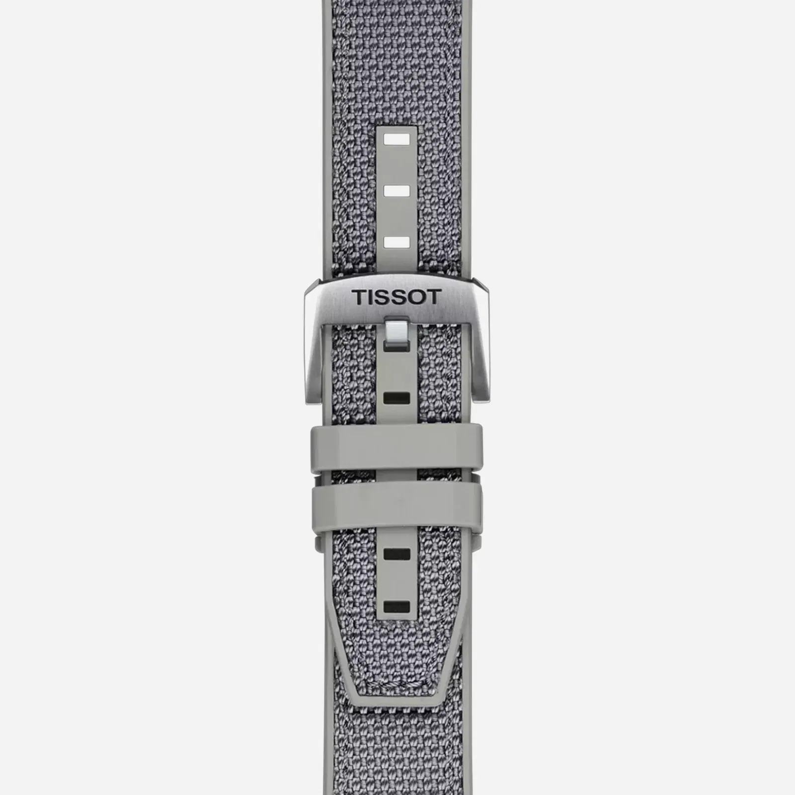 Tissot Seastar 1000 Chronograph Black Dial Grey Fabric Strap Watch