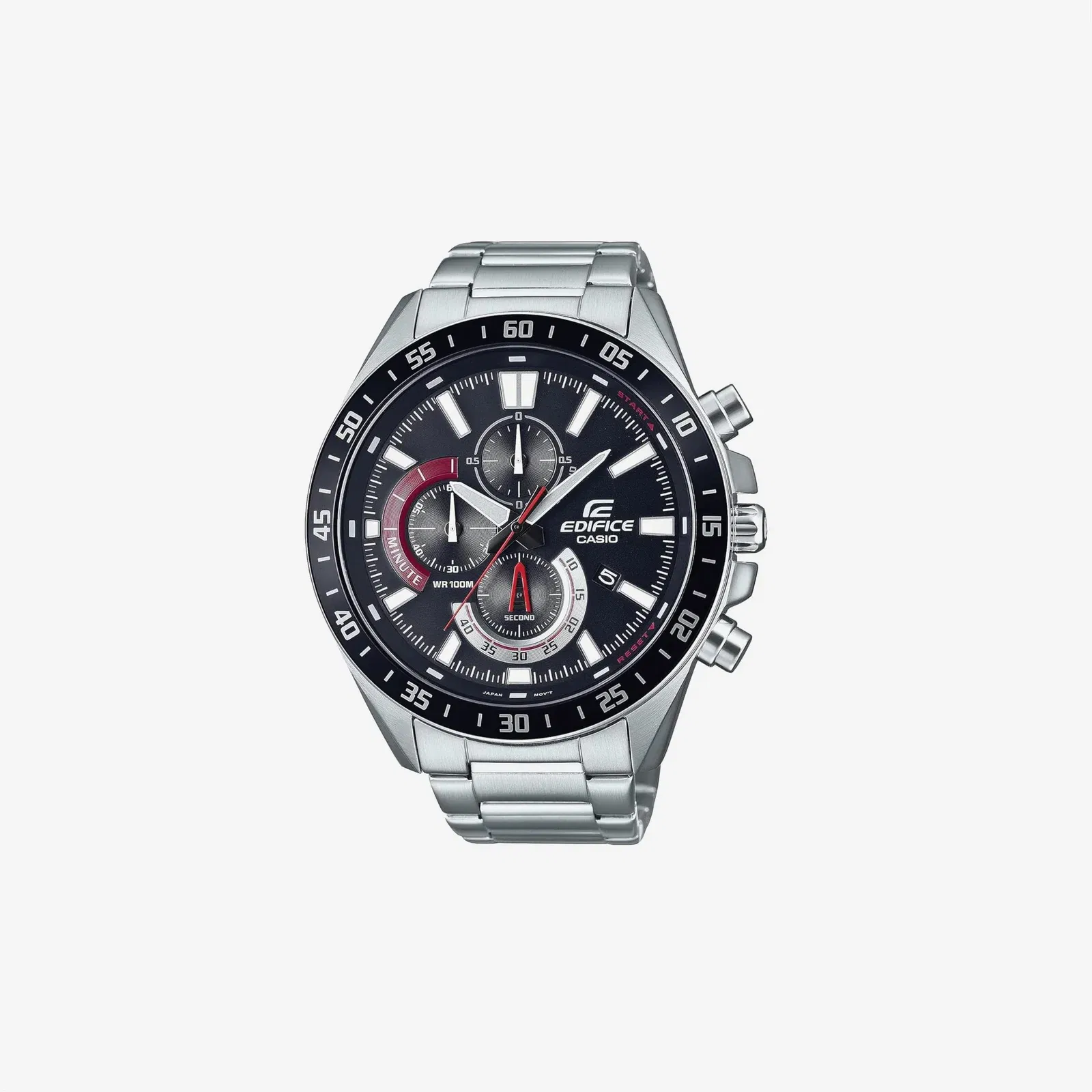 Casio Edifice EFV620D-1A4V Stainless Steel Strap Silver-Tone Analog Quartz Watch
