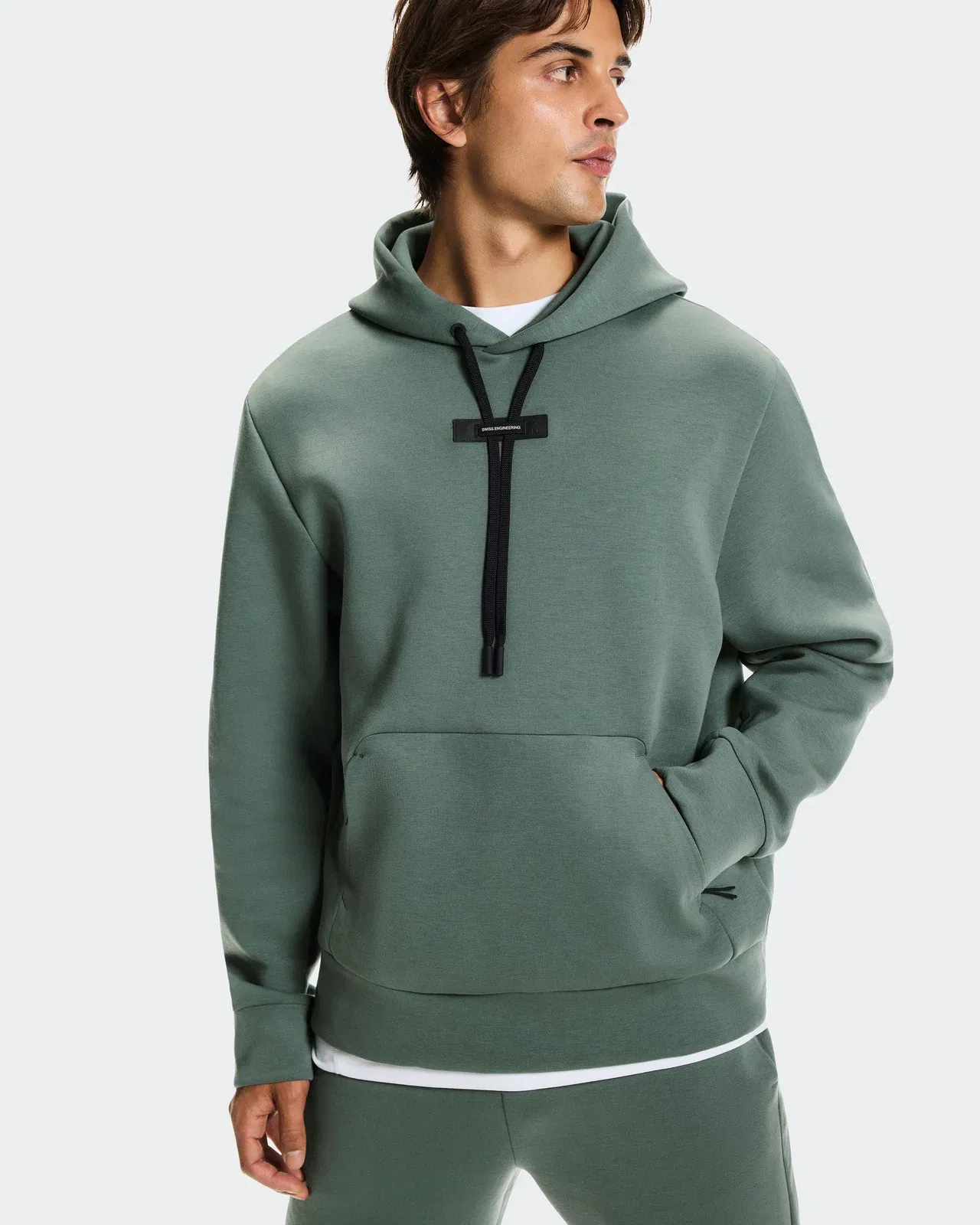 Focus Tech Hoodie Olive