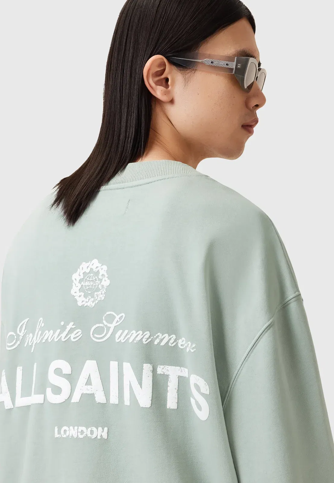 SOLEIL CREW Sweatshirt Slate Green
