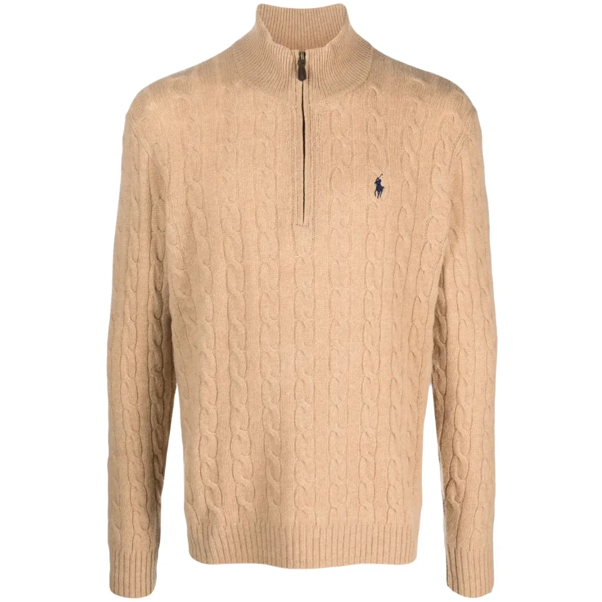 Polo Ralph Lauren Camel Cable Knit light brown Sweater