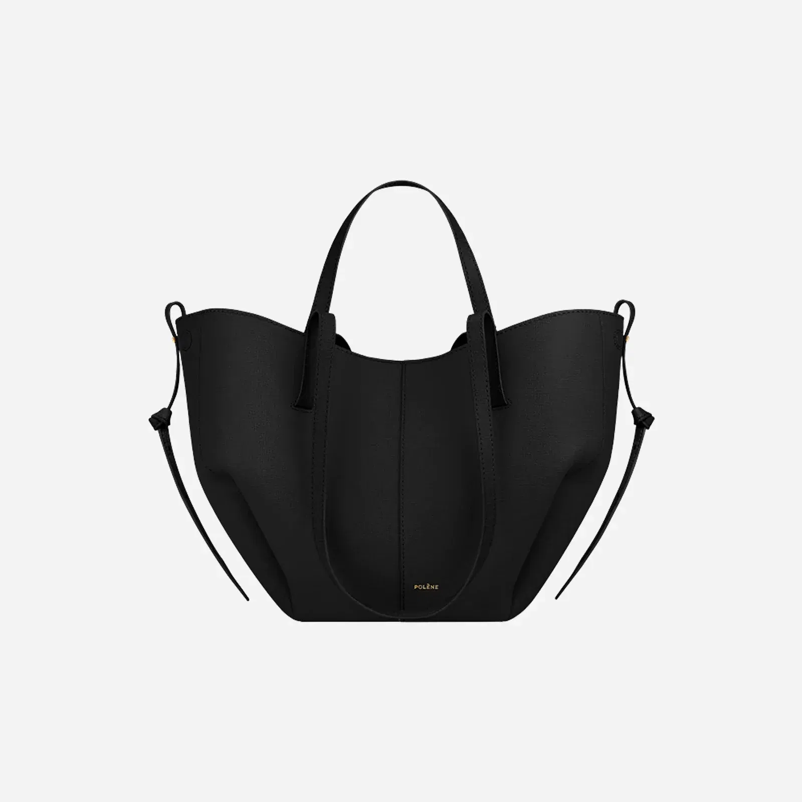 Polene Cyme Mini Textured Black