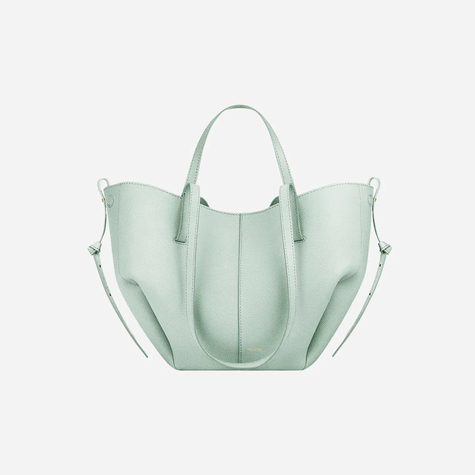 Polene Cyme Mini Textured Sea Foam
