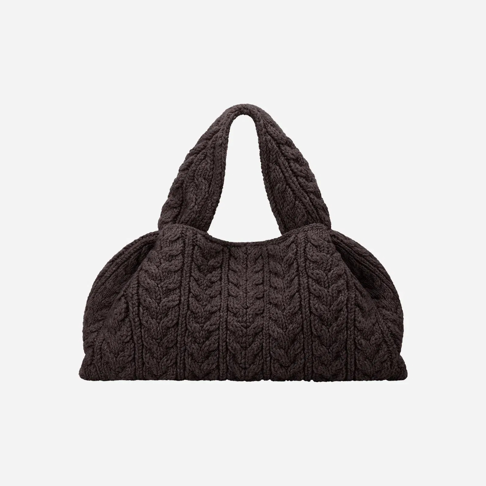 Polene Numero Neuf Large Merino Ebony