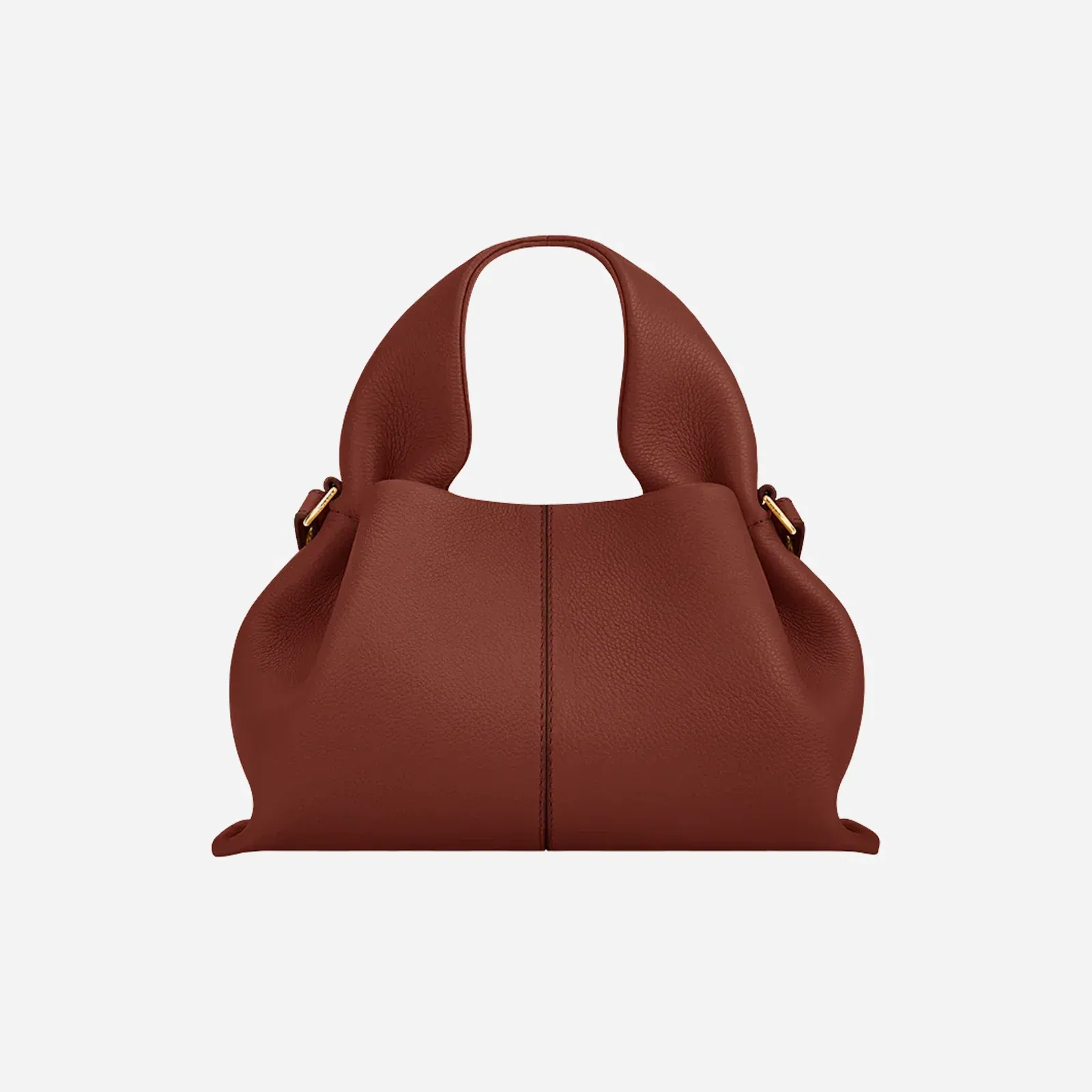 Polene Numero Neuf Mini Textured Red Clay
