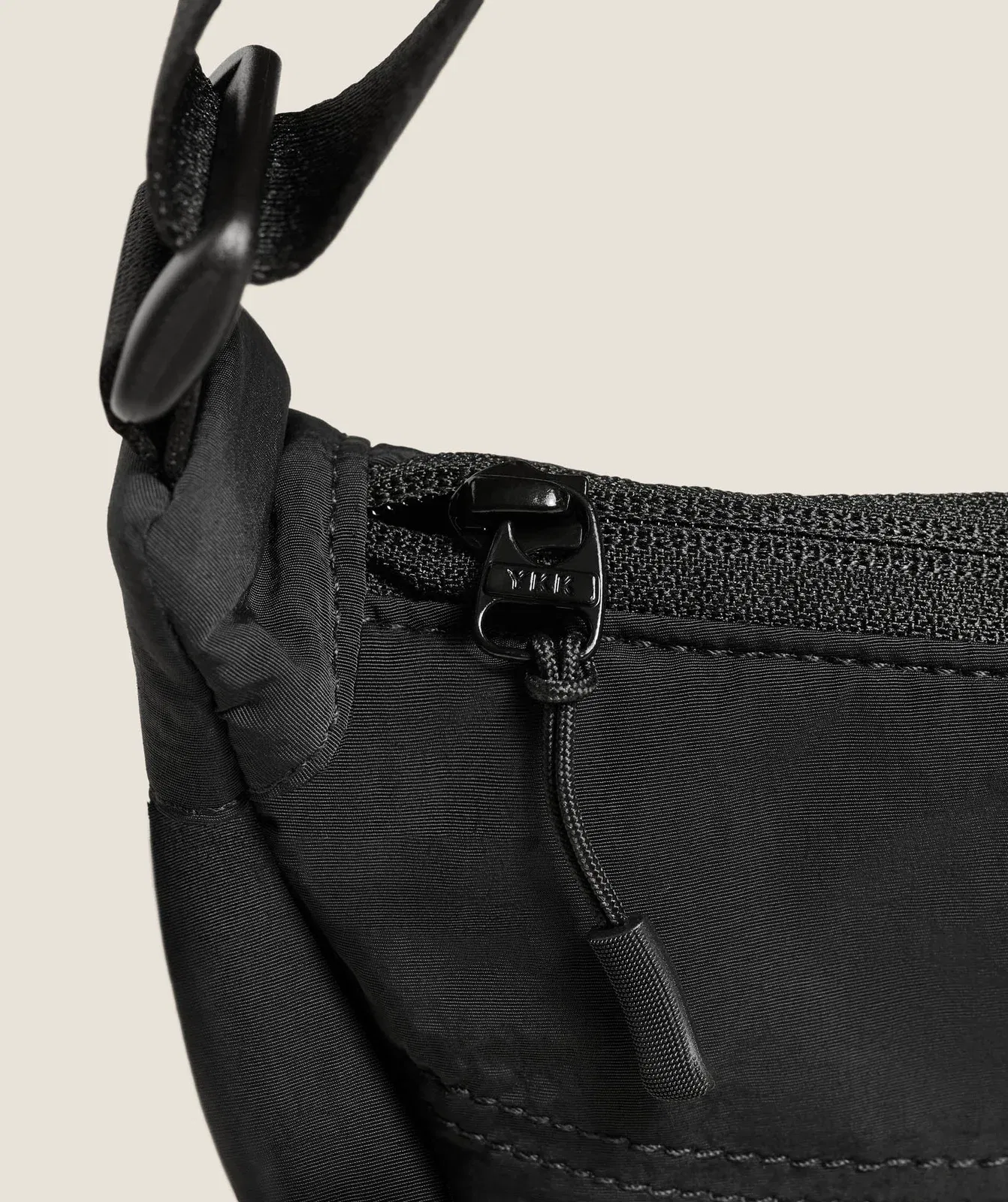 Women's Gymshark Pleat Crossbody Black