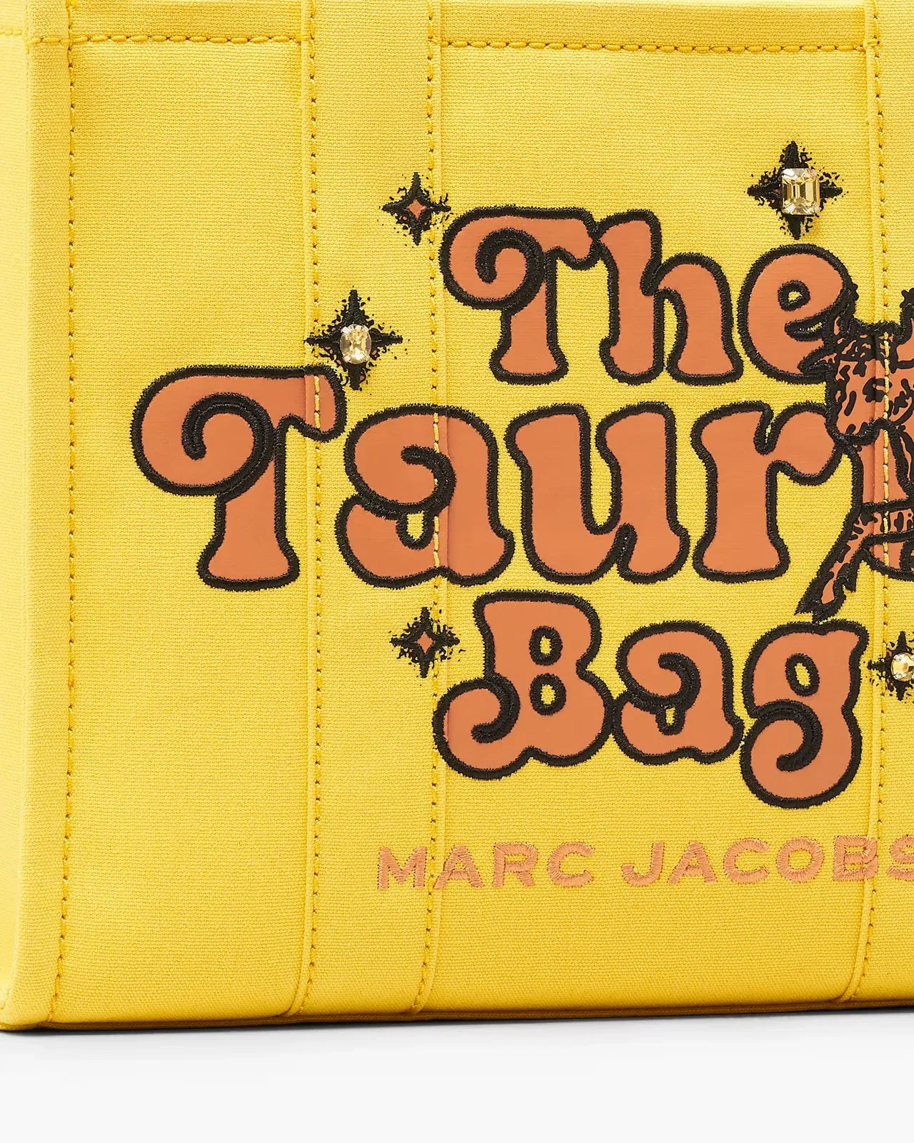 Marc Jacobs Marc Jacobs The Thin Outline Logo Webbing Strap Rose Multi Rose Multi