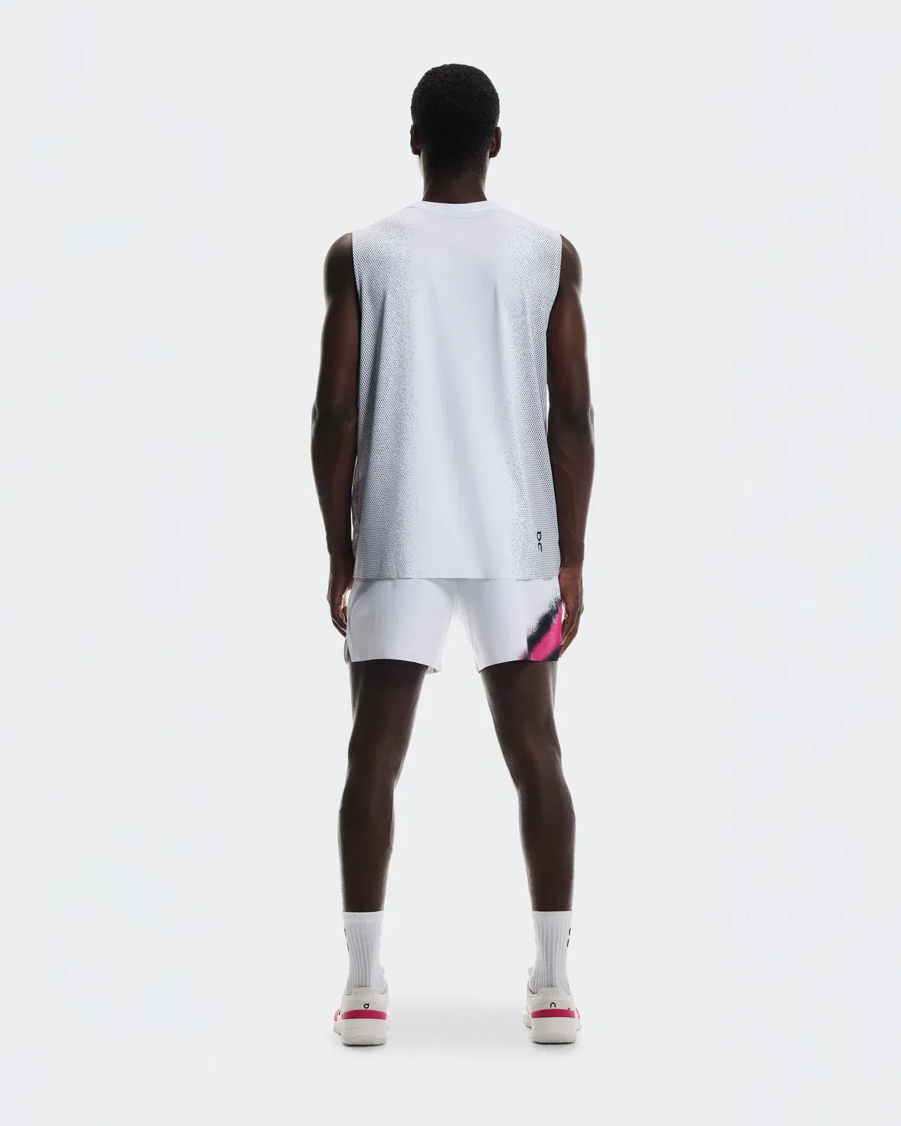 On Court Shorts White Black