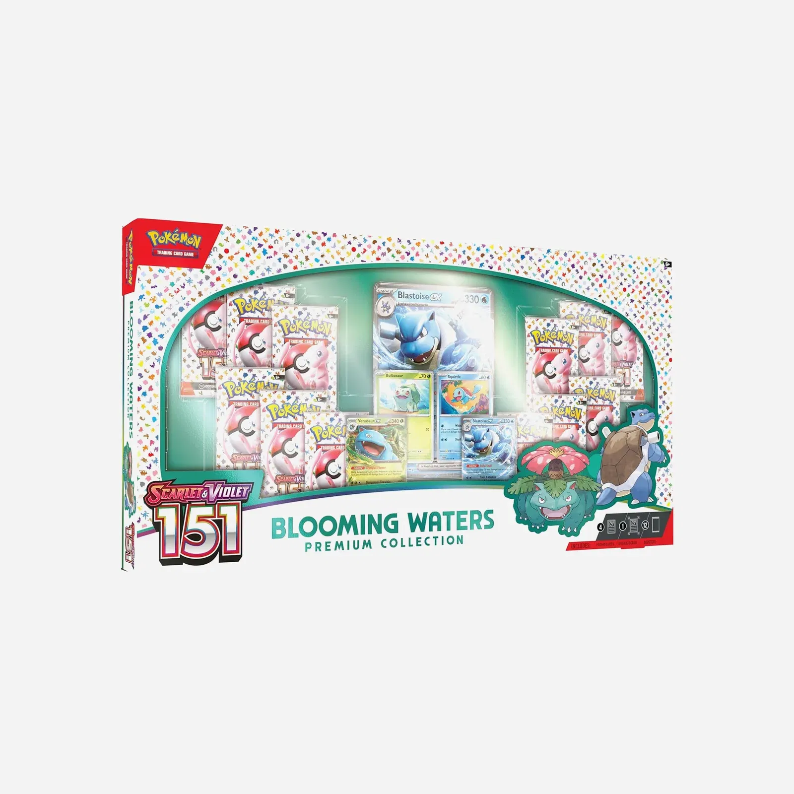 Pokemon Scarlet & Violet 151 Blooming Waters Premium Collection Box