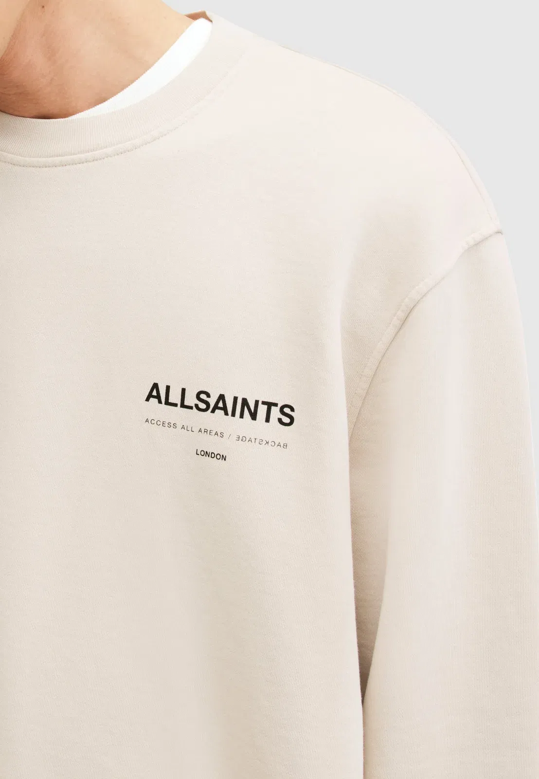 ACCESS CREW Sweatshirt bailey taupe
