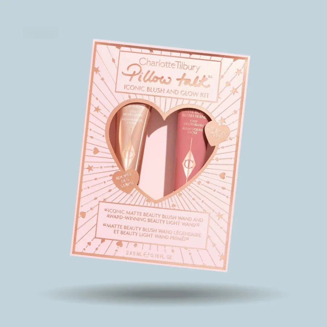 Charlotte Tilbury Pillow Talk Iconic Blush and Glow Kit