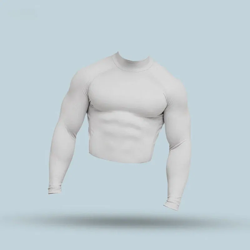 Gymshark Element Baselayer Mock Neck Long Sleeve T-Shirt