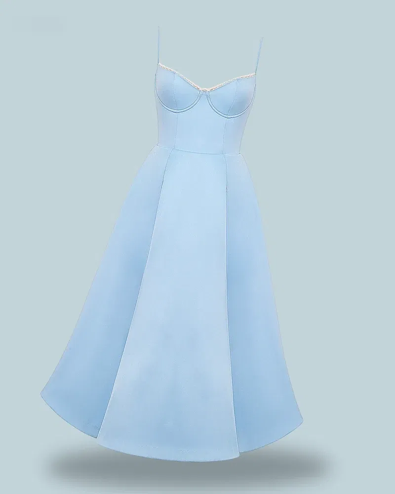 HOUSE OF CB Mademoiselle Tulle Midi Dress