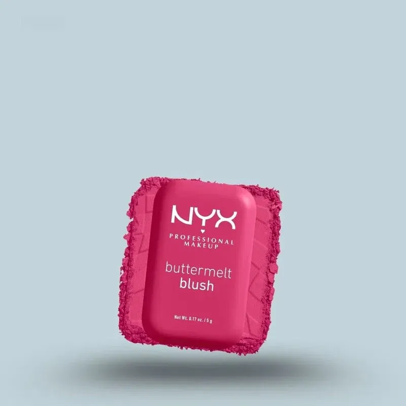 NYX Professional Makeup Buttermelt Powder Blush up to 12H Wear, Fade and Transfer Resistant (Various Shades)
