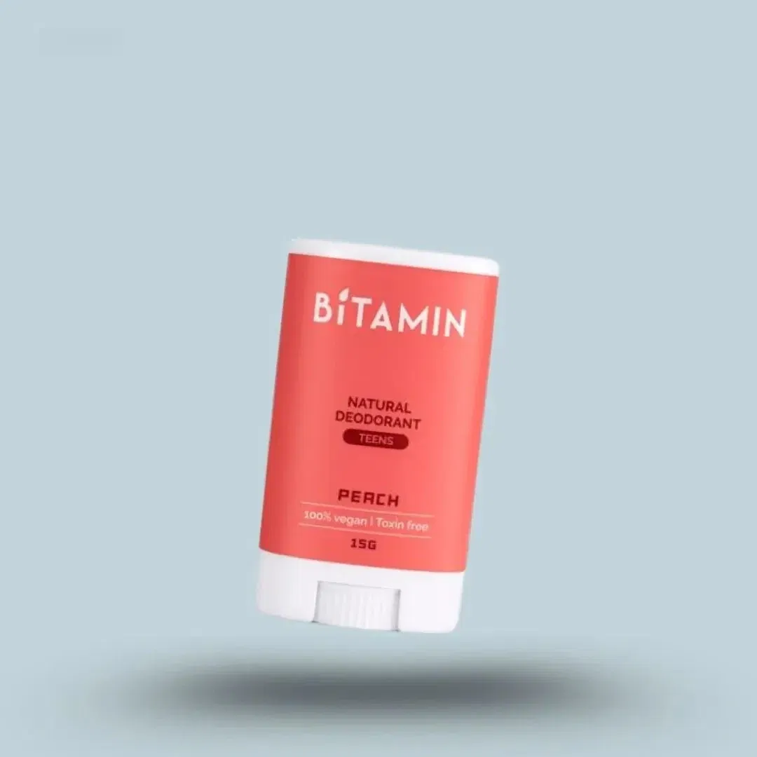 BITAMIN Peach Teens Natural Deodorant 15g