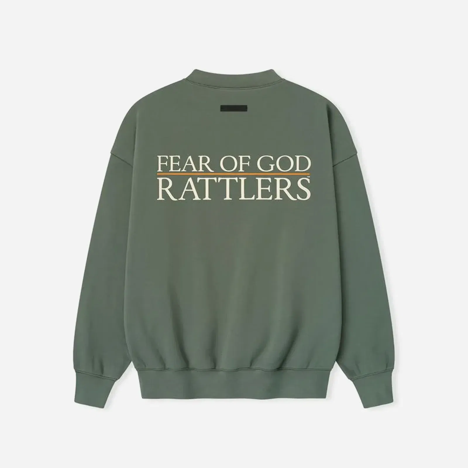 Fear of God Essentials Famu Sport Crewneck Balsam Green