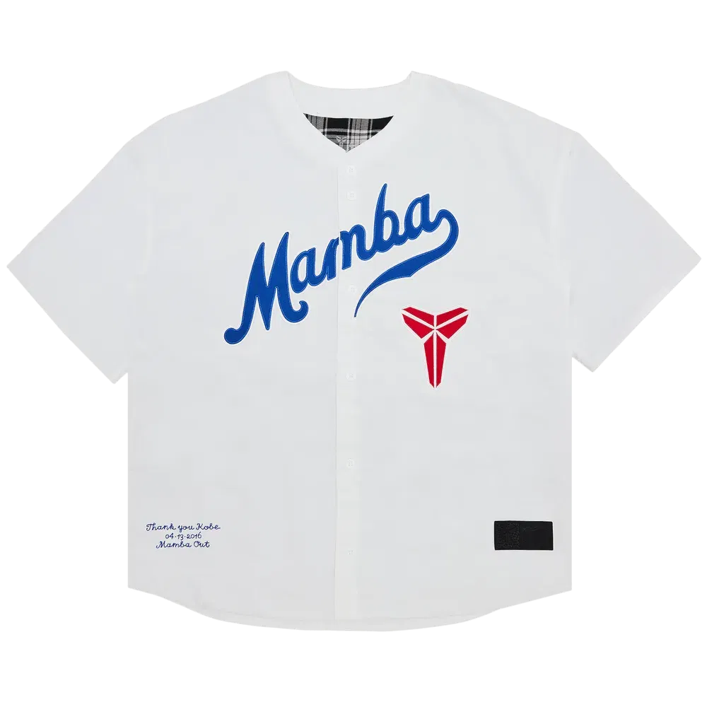Nike x Kobe Bryant Baseball Jersey White/Game Royal