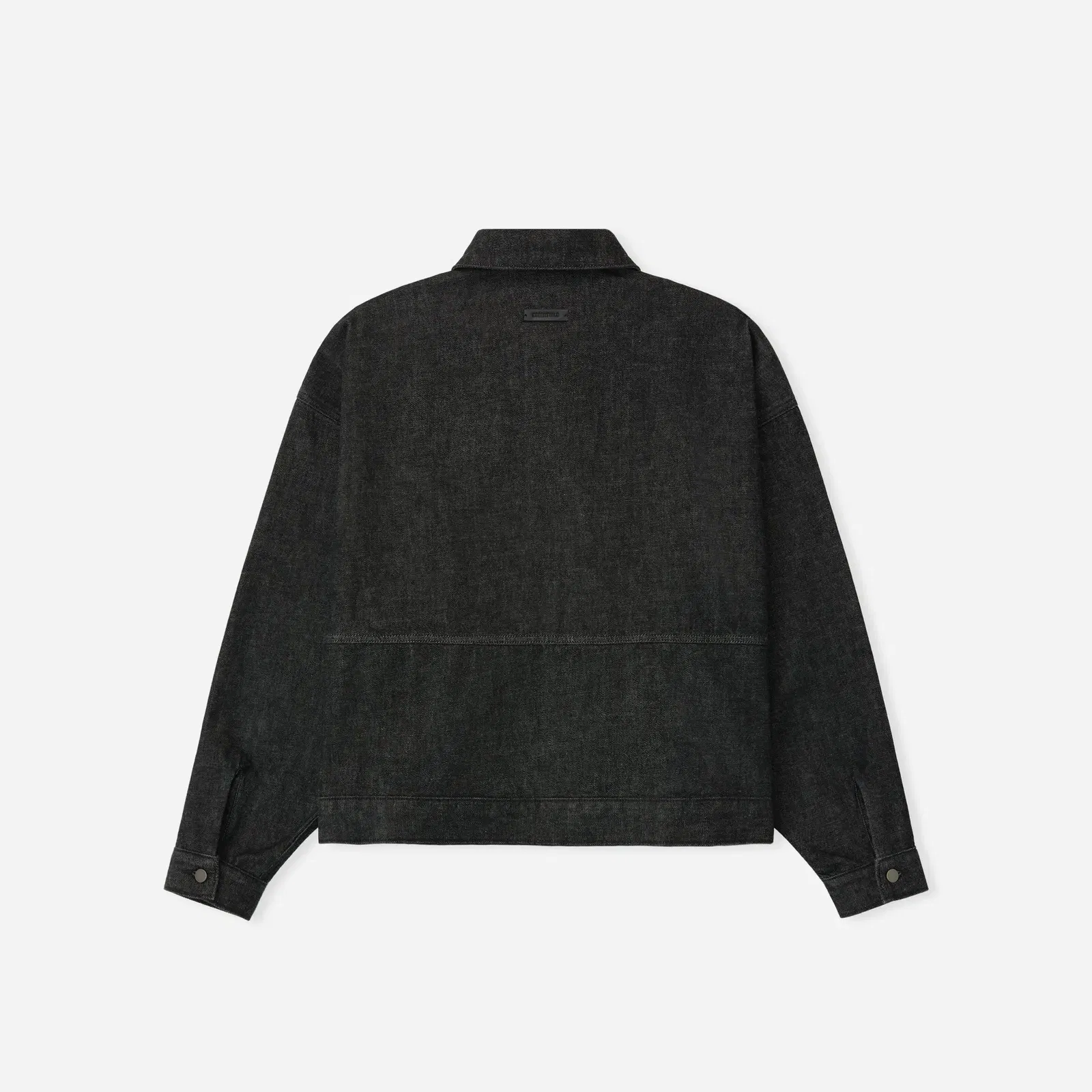 Fear of God Essentials Denim Work Jacket Vintage Black