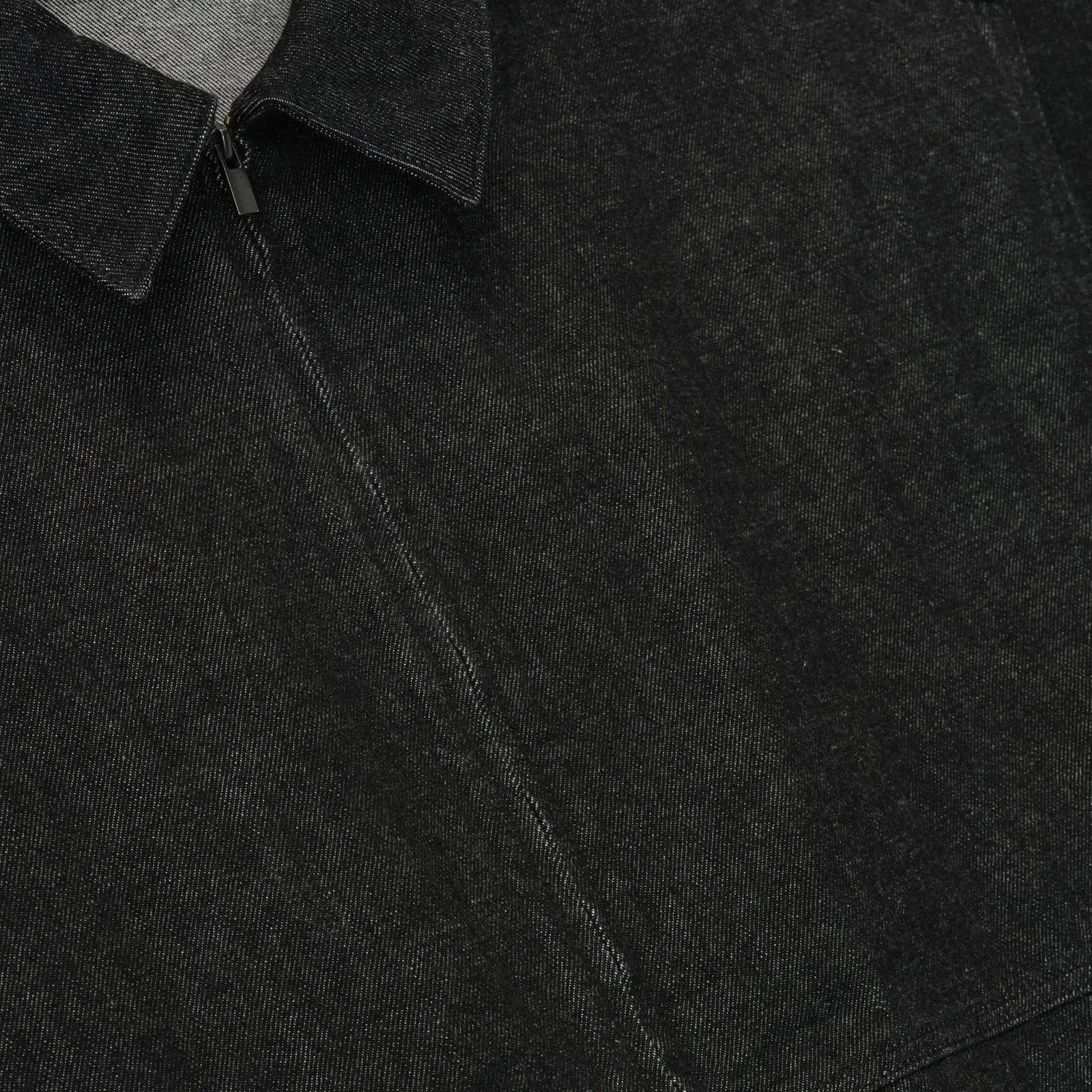 Fear of God Essentials Denim Work Jacket Vintage Black