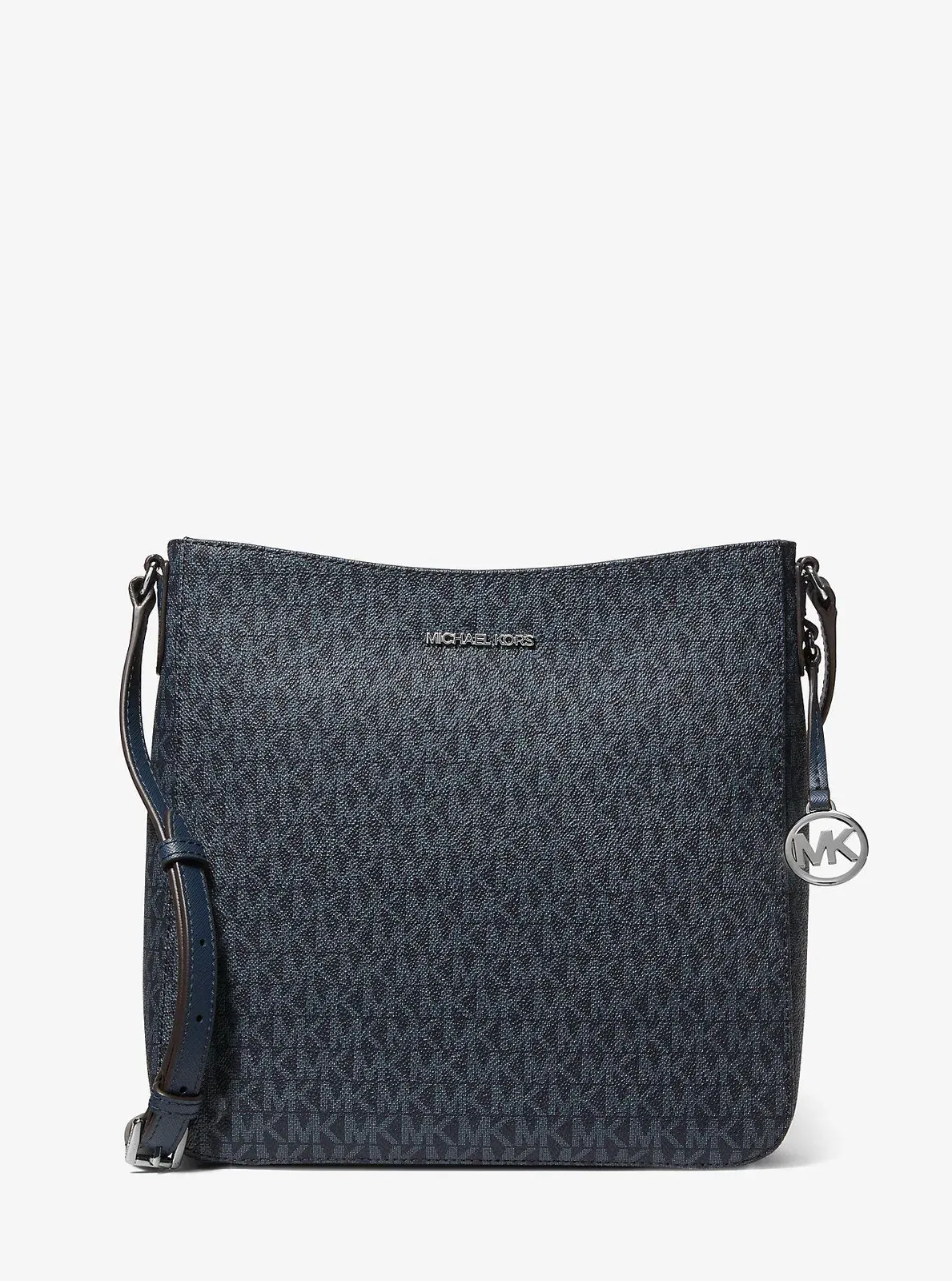 Michael Kors Jet Set Travel Large Logo Messenger Bag Admiral