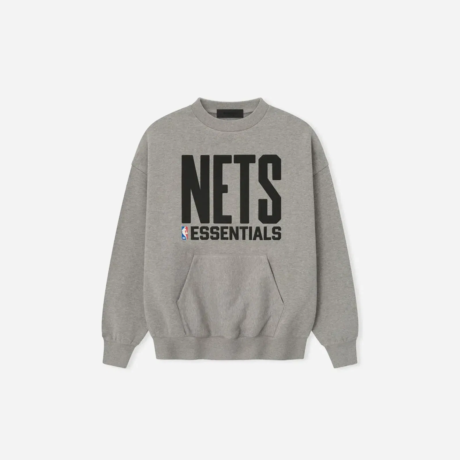 Fear of God Essentials Nets Sport Crewneck Warm Heather