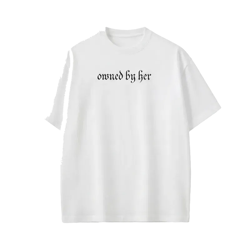 Owned by Her Voyd White T-shirt