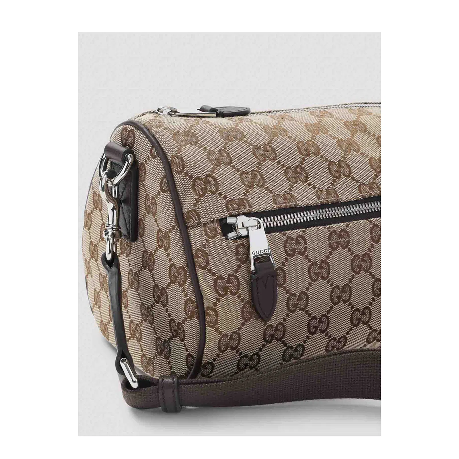 GG Canvas Small Cylinder Bag