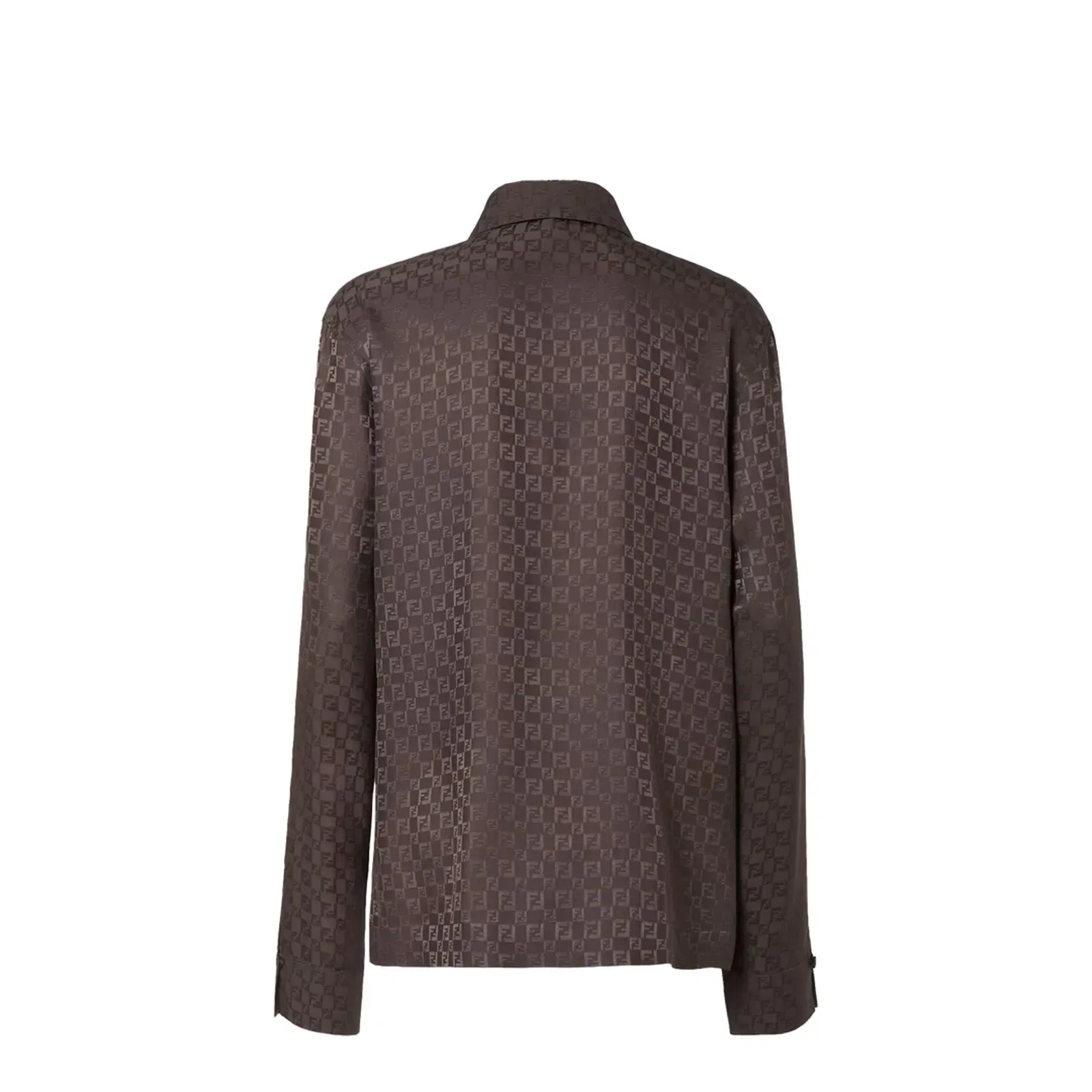 Shirt Silk Brown