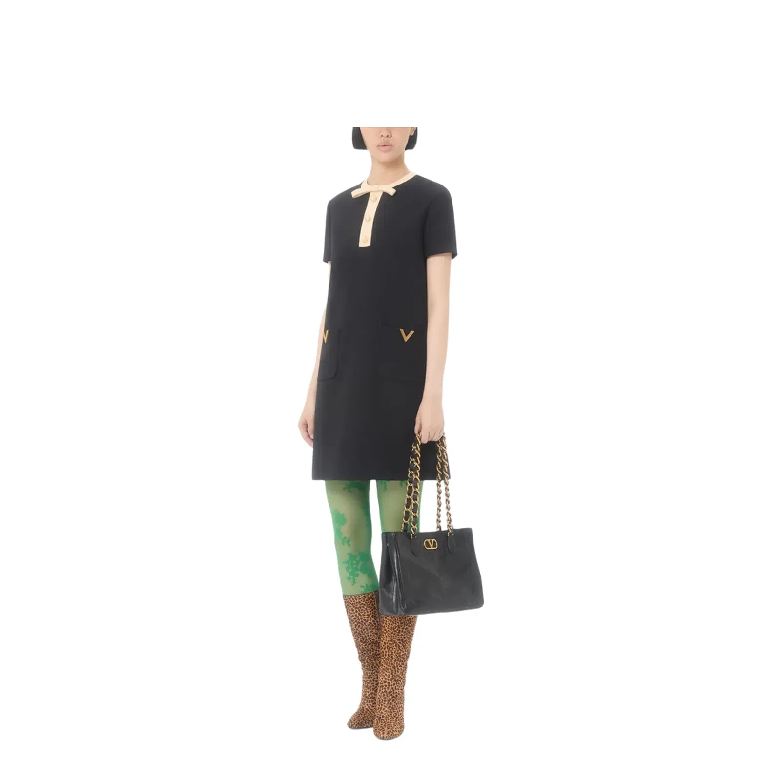 Wool And Silk Blend Dress