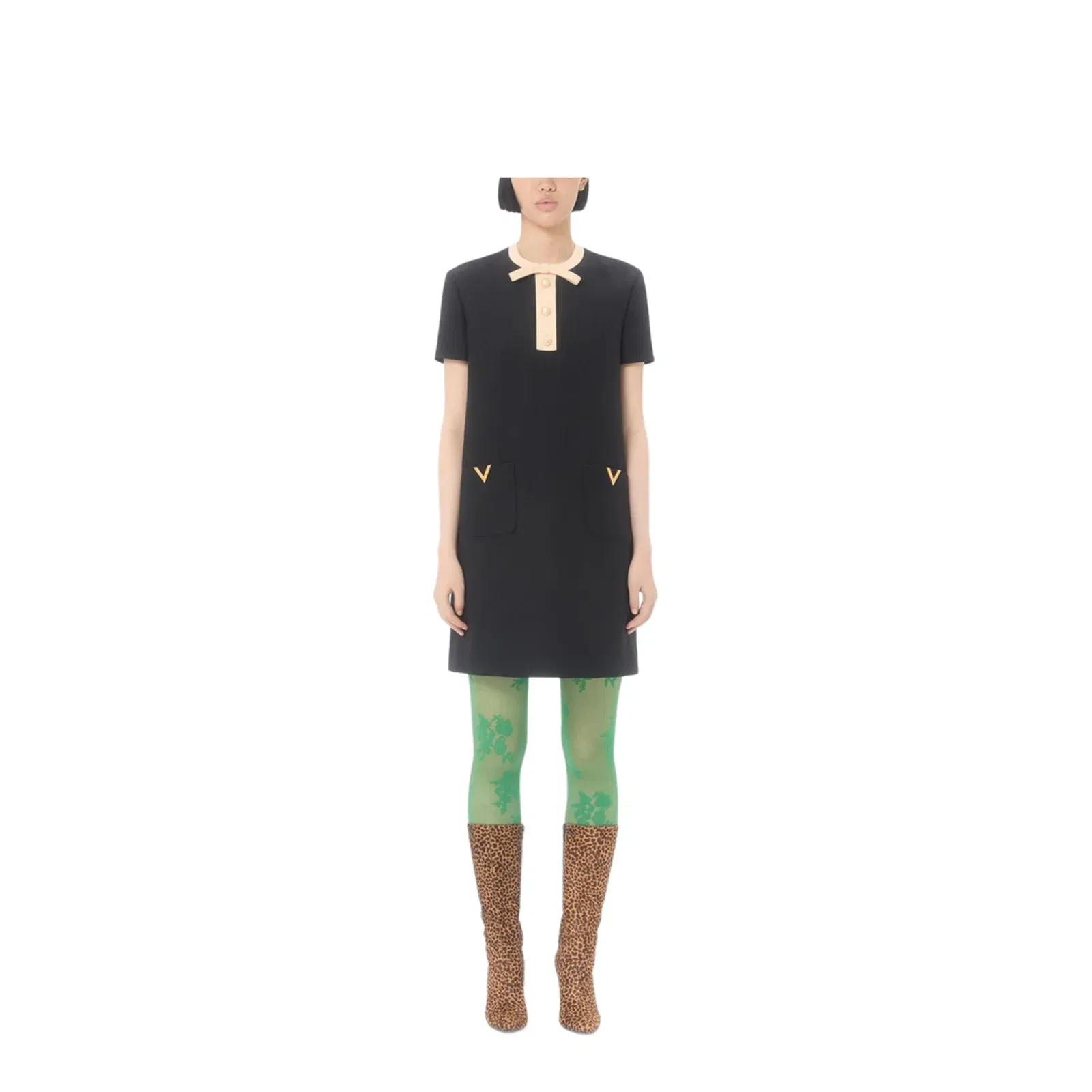 Wool And Silk Blend Dress