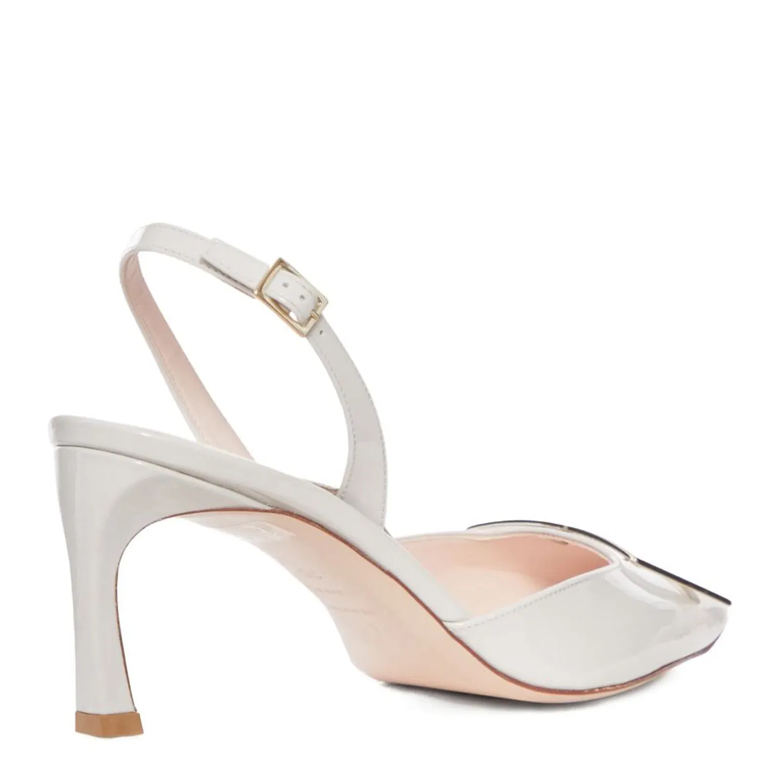 With Heel White