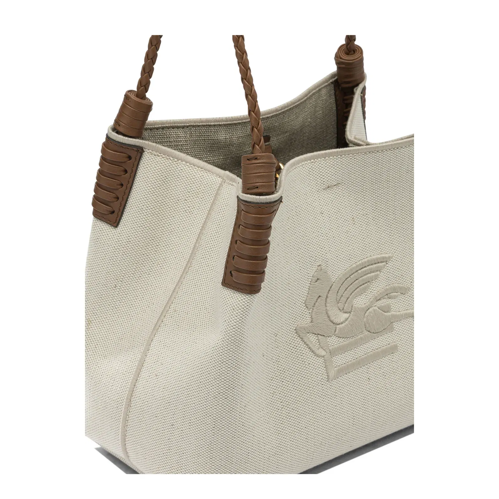 Small Libra Shoulder Bag in White