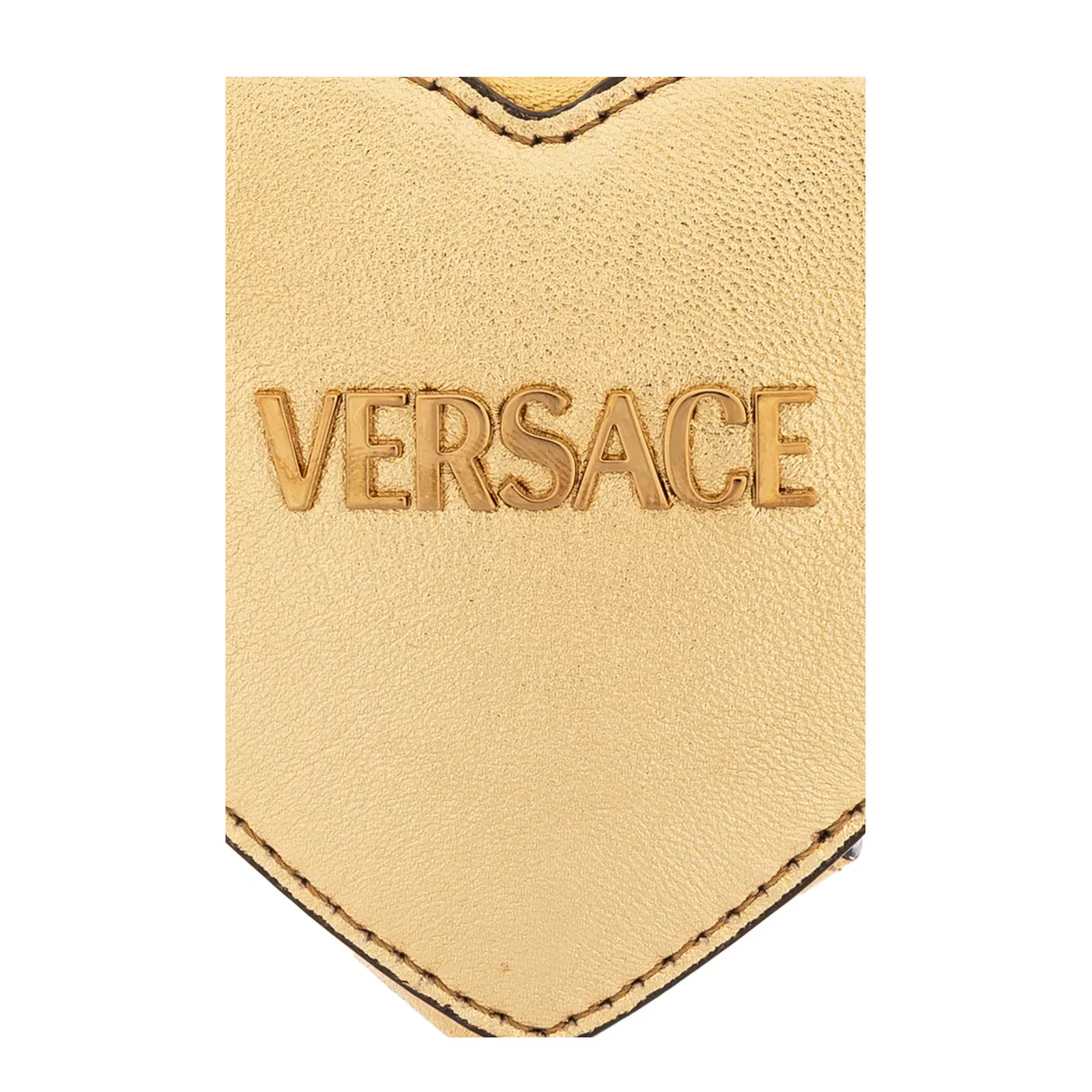 Zipped Keychain Pouch - Gold