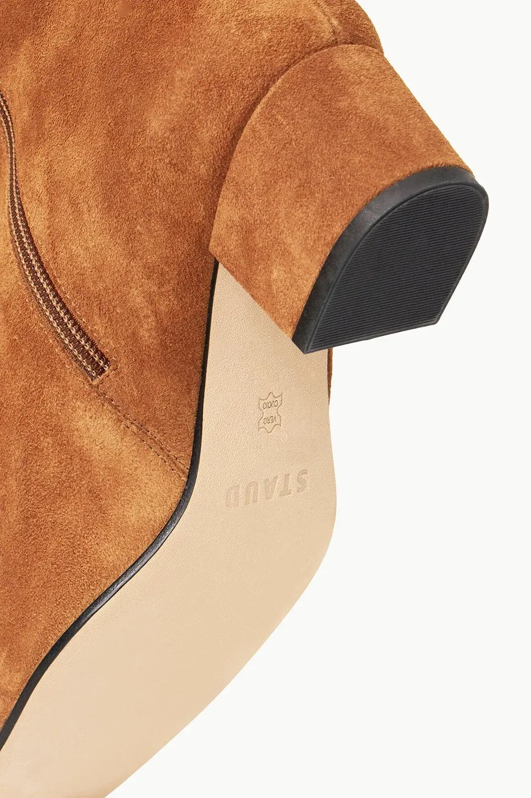 AIMEE SHORT BOOT TAN SUEDE