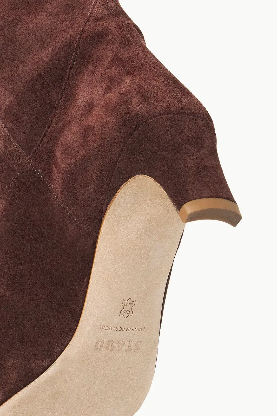 WESTERN WALLY BOOT MAHOGANY SUEDE