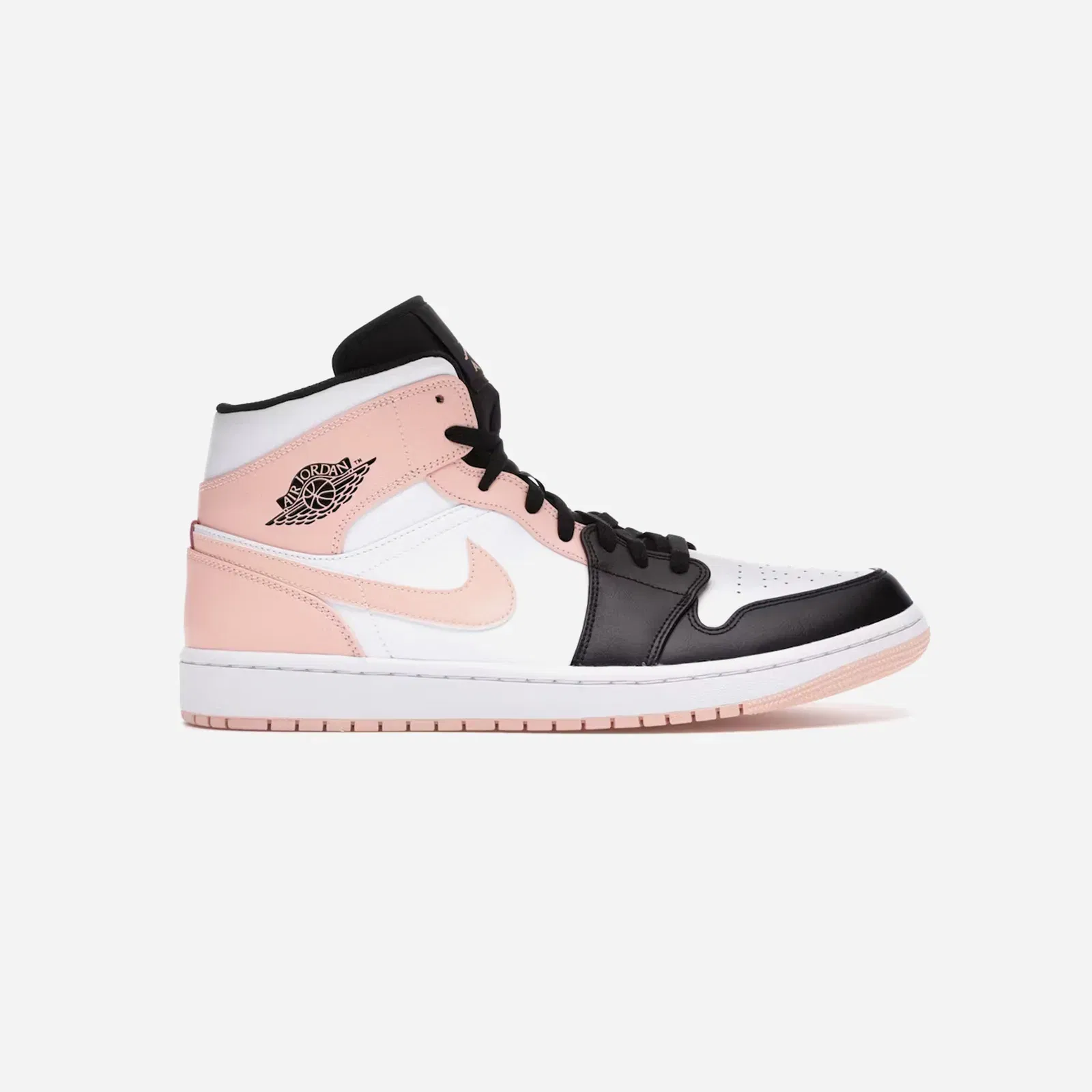 Jordan 1 Mid Arctic Orange Black Toe