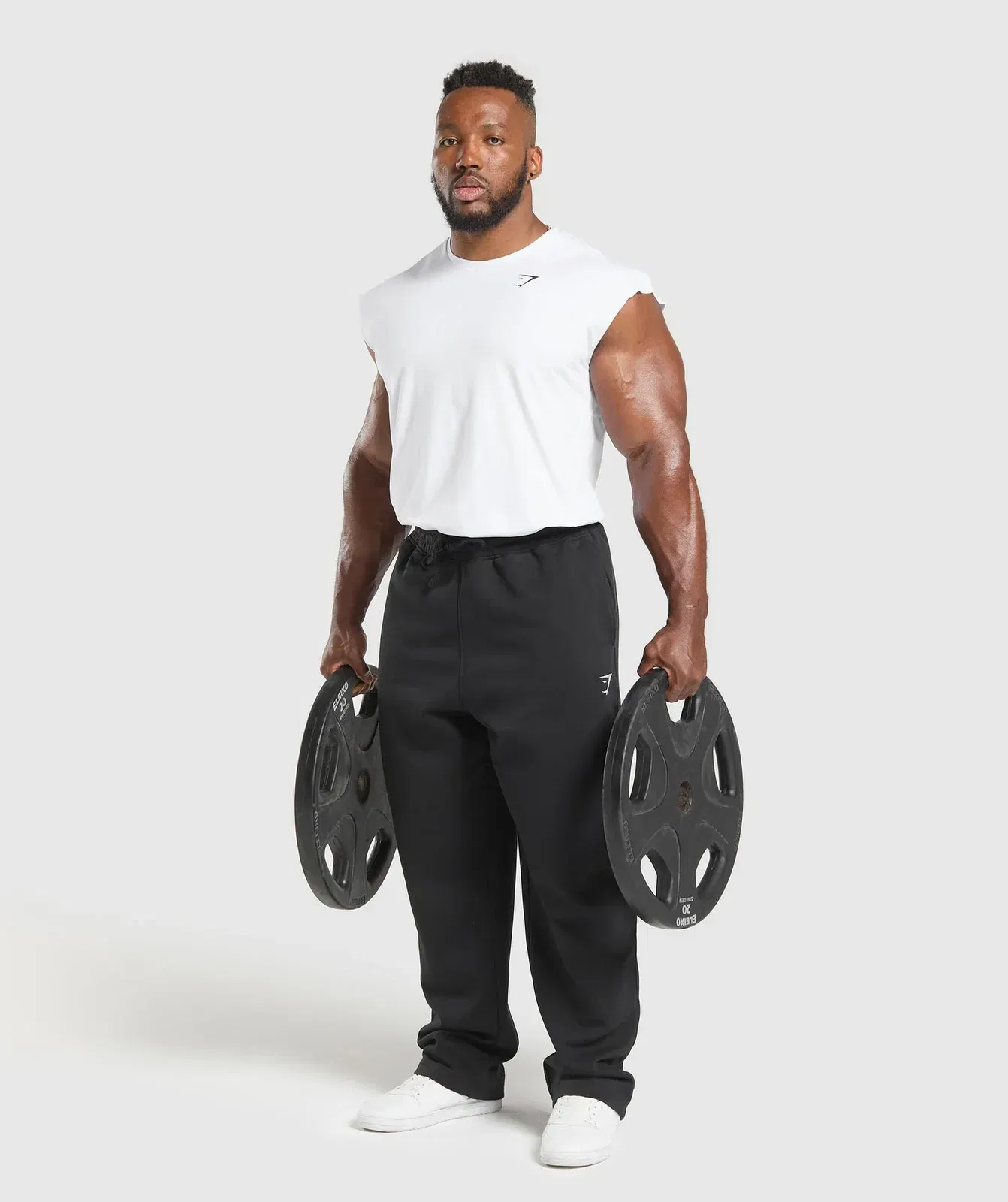 Gymshark Critical Cut Off Tank White