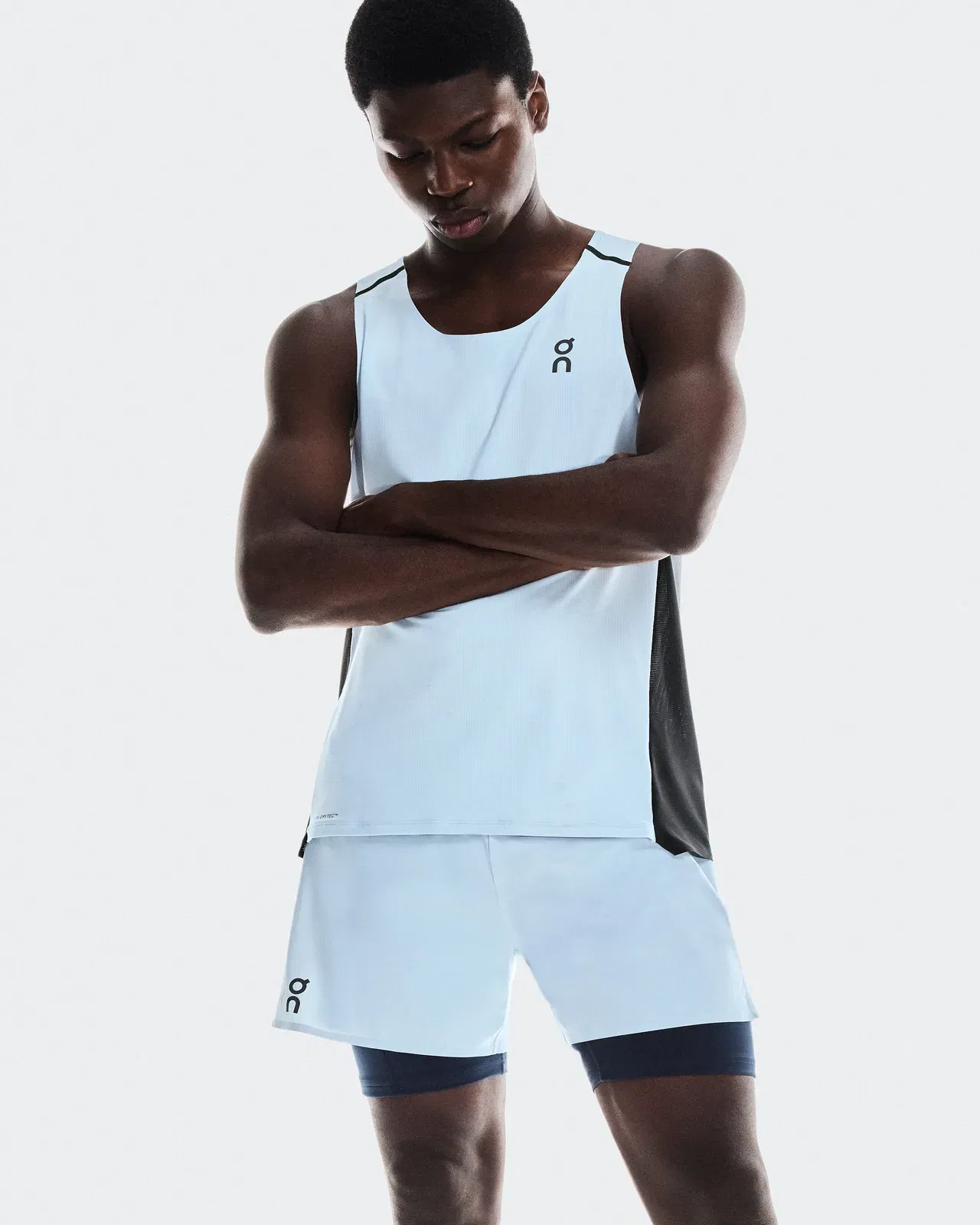On 5" Performance 2/1 Shorts Arctic Midnight