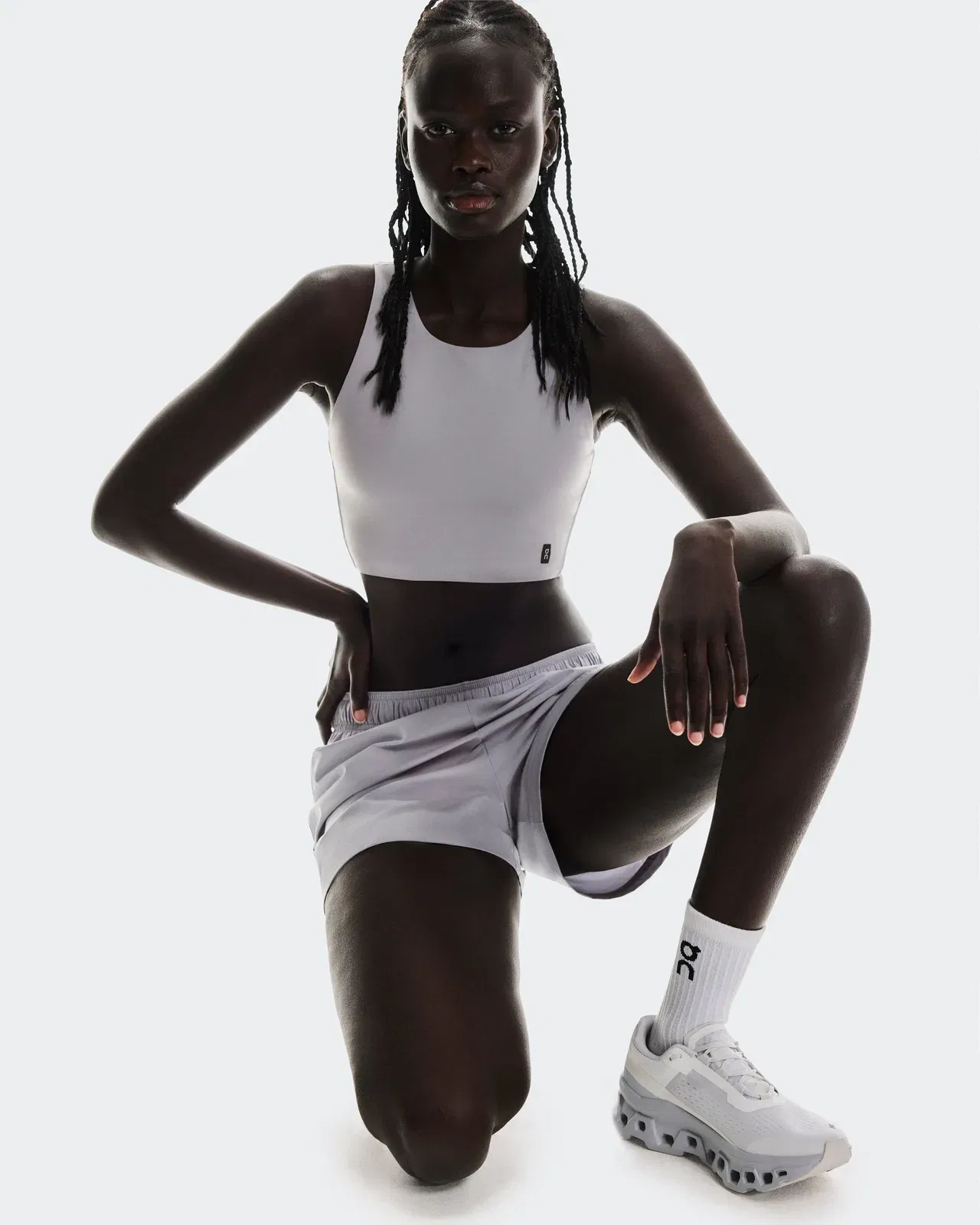 On Core 2-In-1 Crop Lilac (Women'S) (Women's)