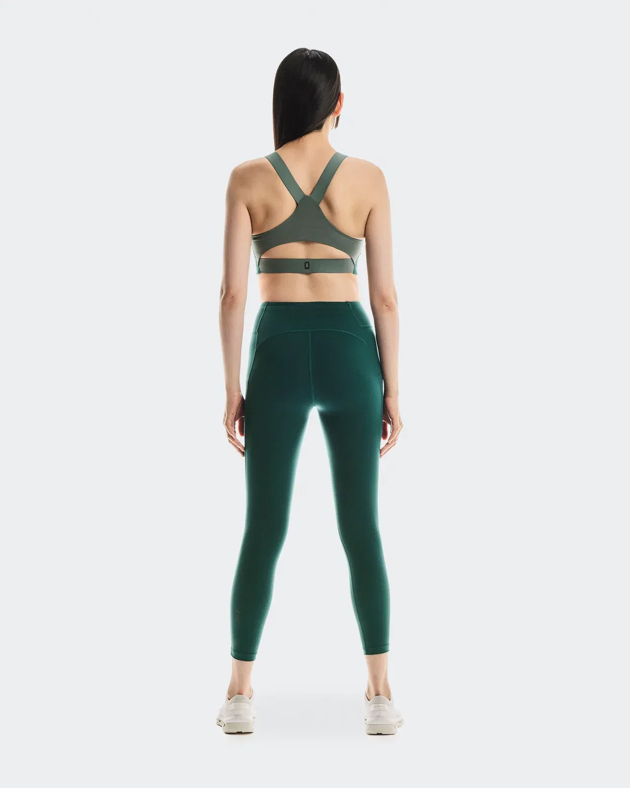 On Performance Flex Bra Spirulina Olive (Women'S) (Women's)
