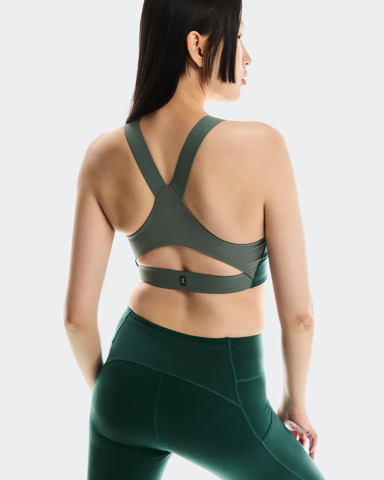 On Performance Flex Bra Spirulina Olive (Women'S) (Women's)
