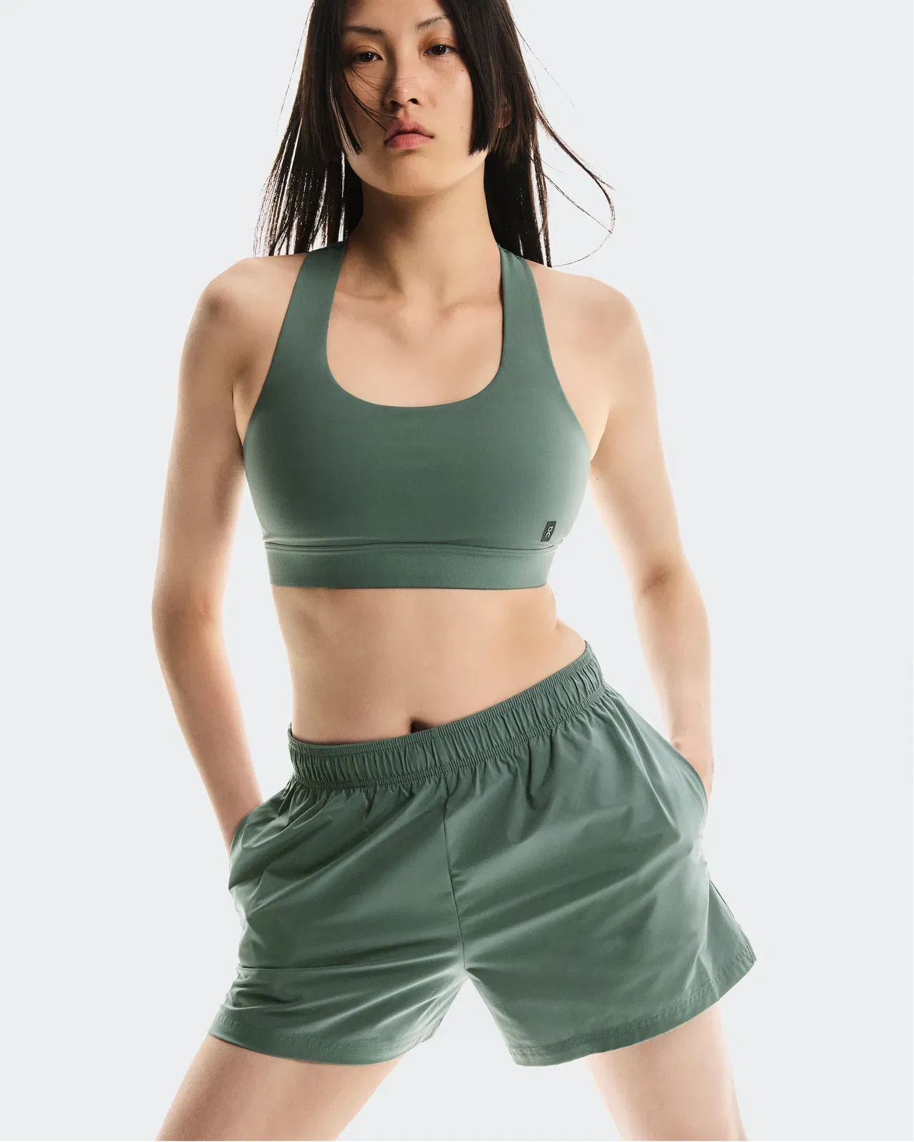 On 3" Core Shorts Olive (Women'S) (Women's)