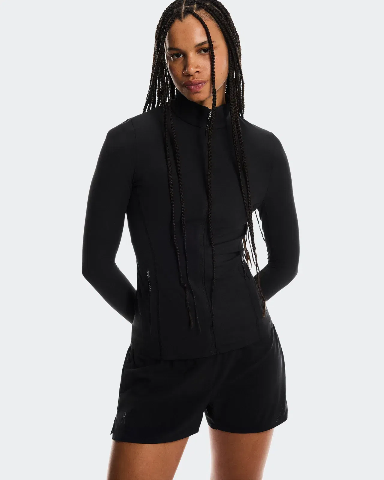 On Mesh Shorts Black