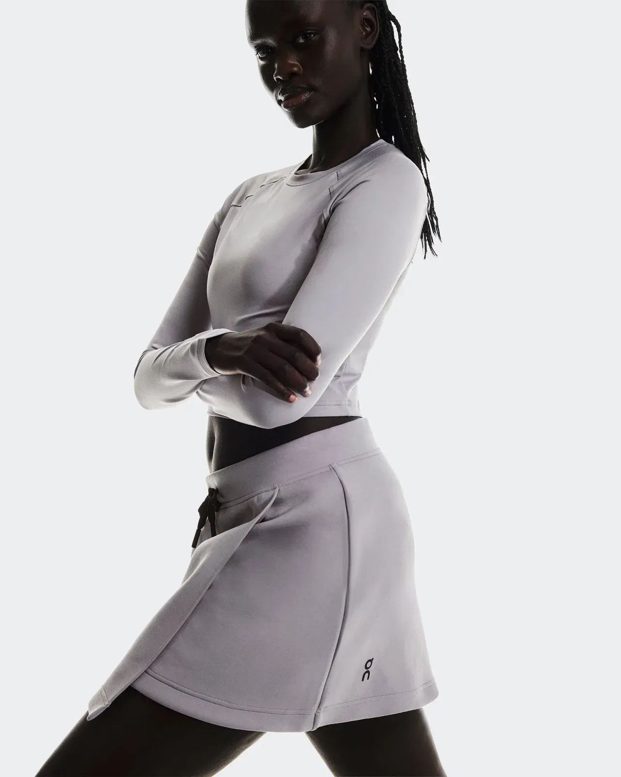 On Focus Tech Skirt Lilac