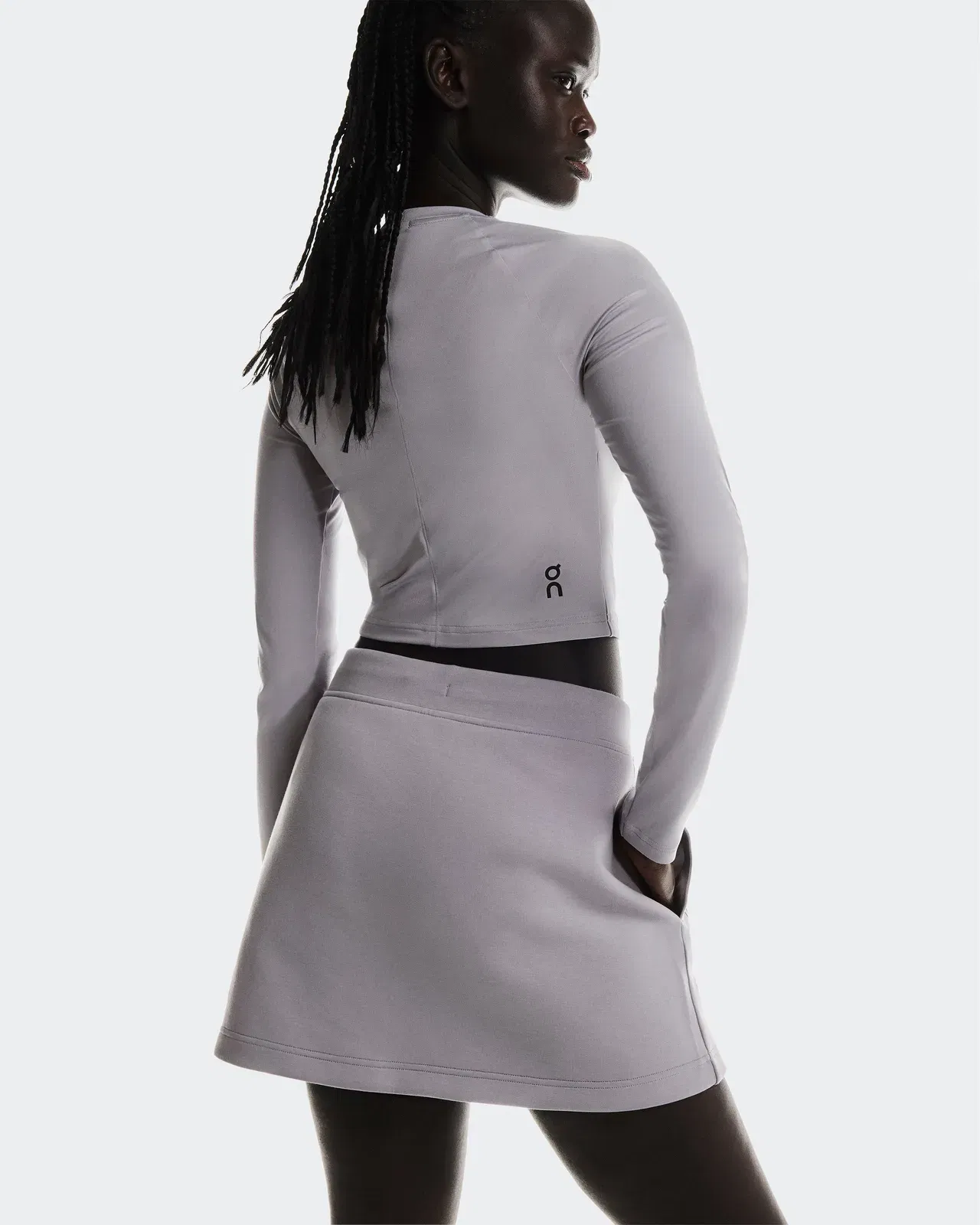 On Focus Tech Skirt Lilac