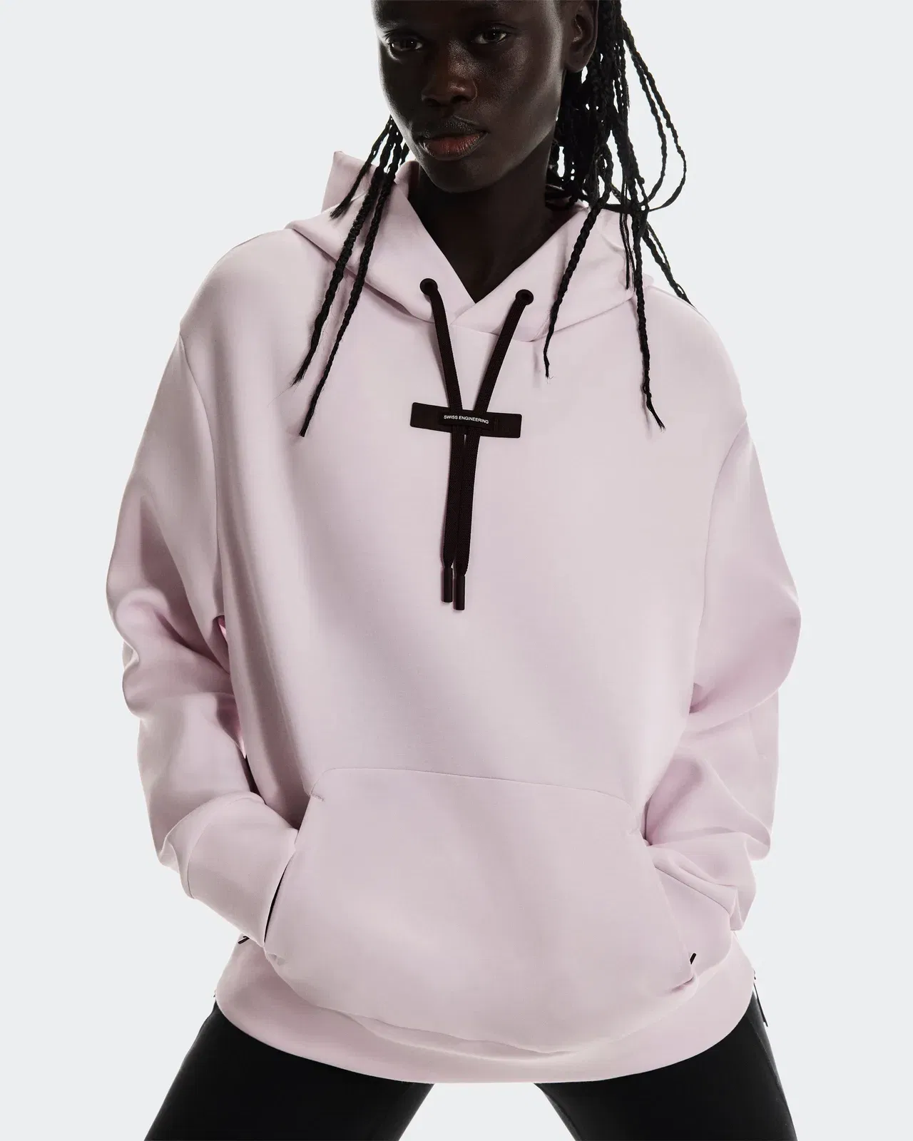 On Focus Tech Hoodie Orchid