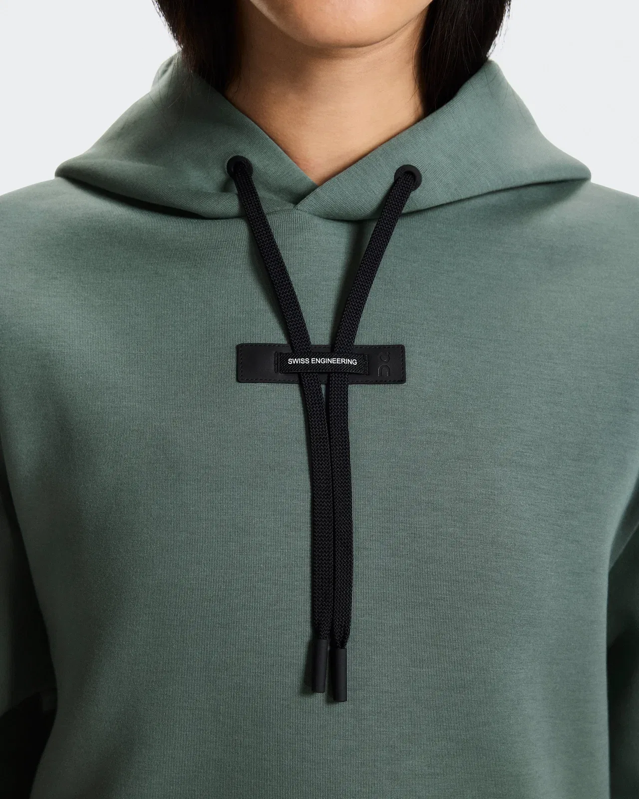 On Focus Tech Hoodie Olive (Women'S) (Women's)