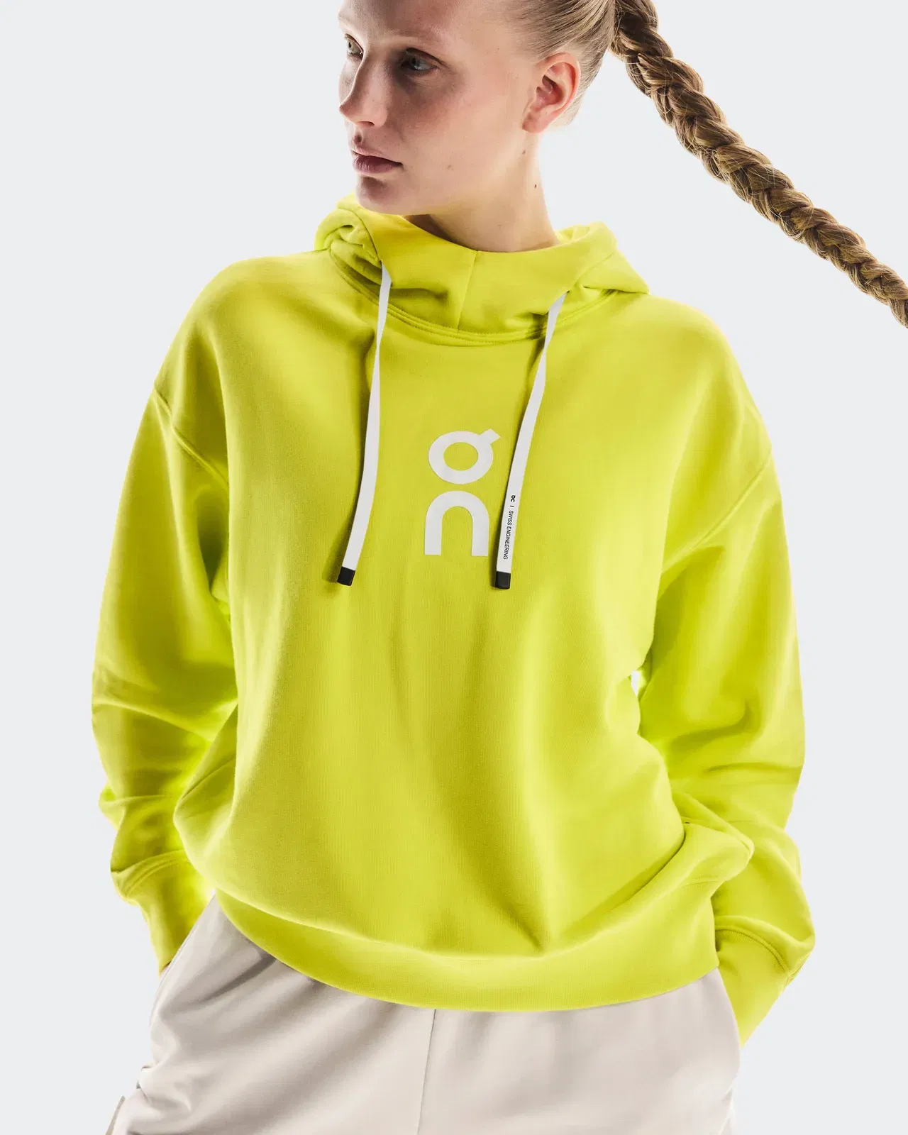 On Club Hoodie Lime